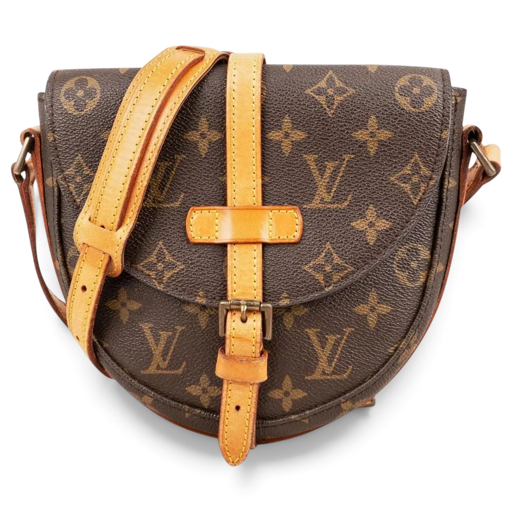 Chantilly patent leather crossbody bag