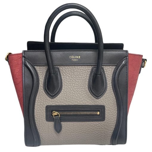 Nano Luggage leather handbag