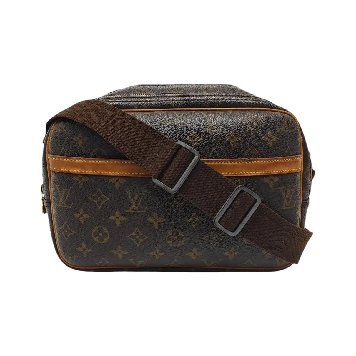 Reporter leather crossbody bag
