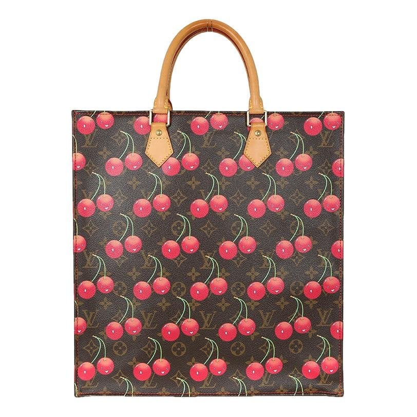 Plat leather tote