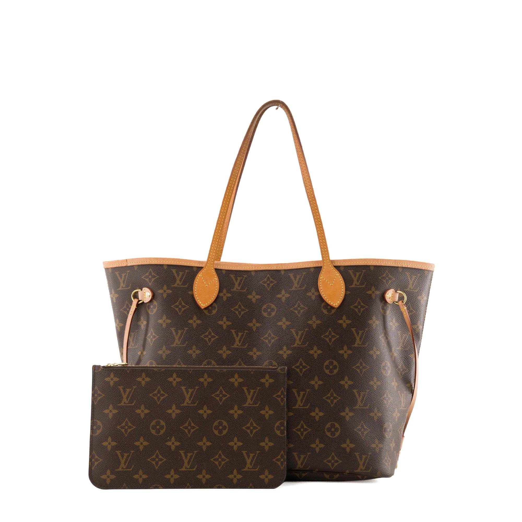 Neverfull leather tote