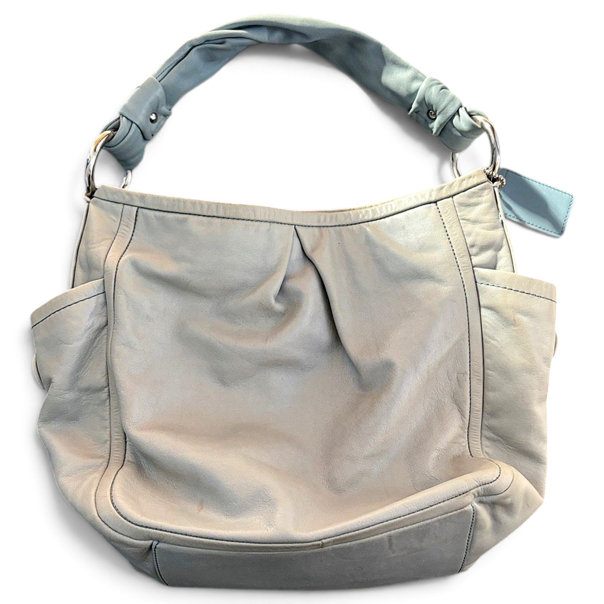 Leather handbag