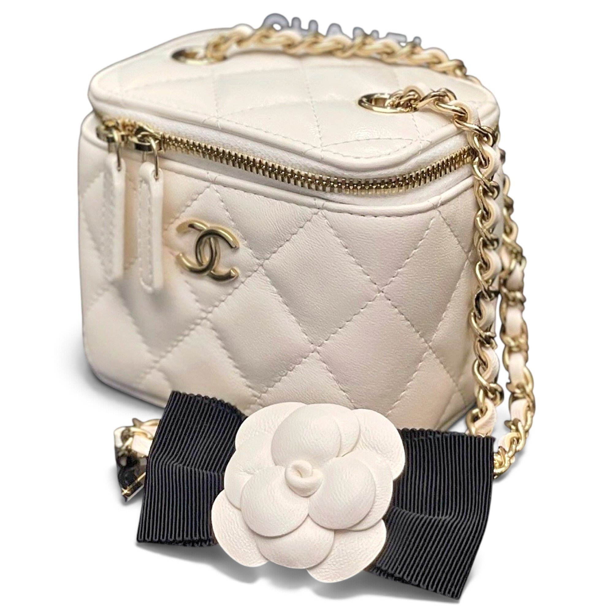 Vanity leather mini bag