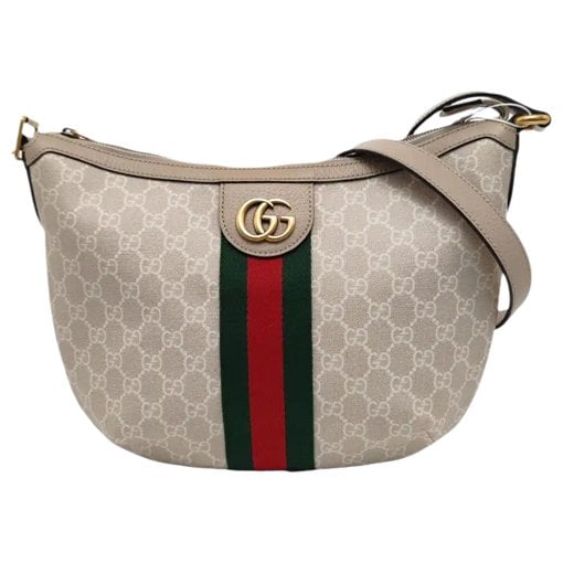 Ophidia leather crossbody bag