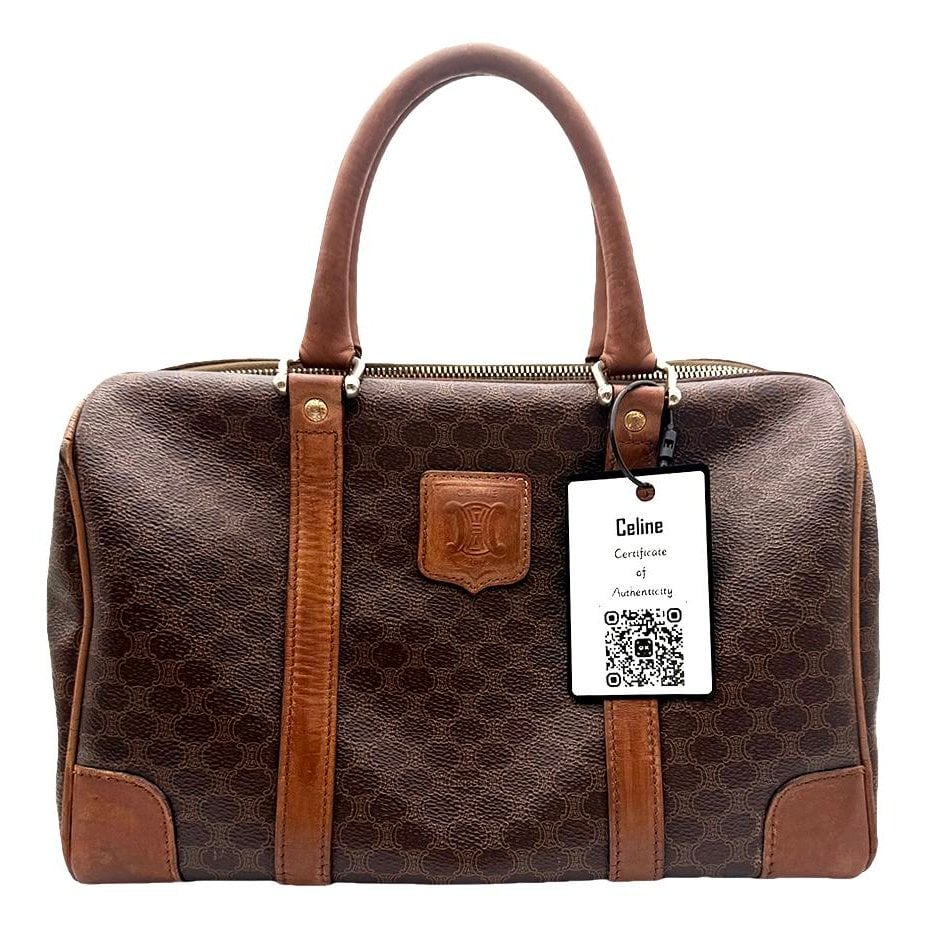 Leather tote