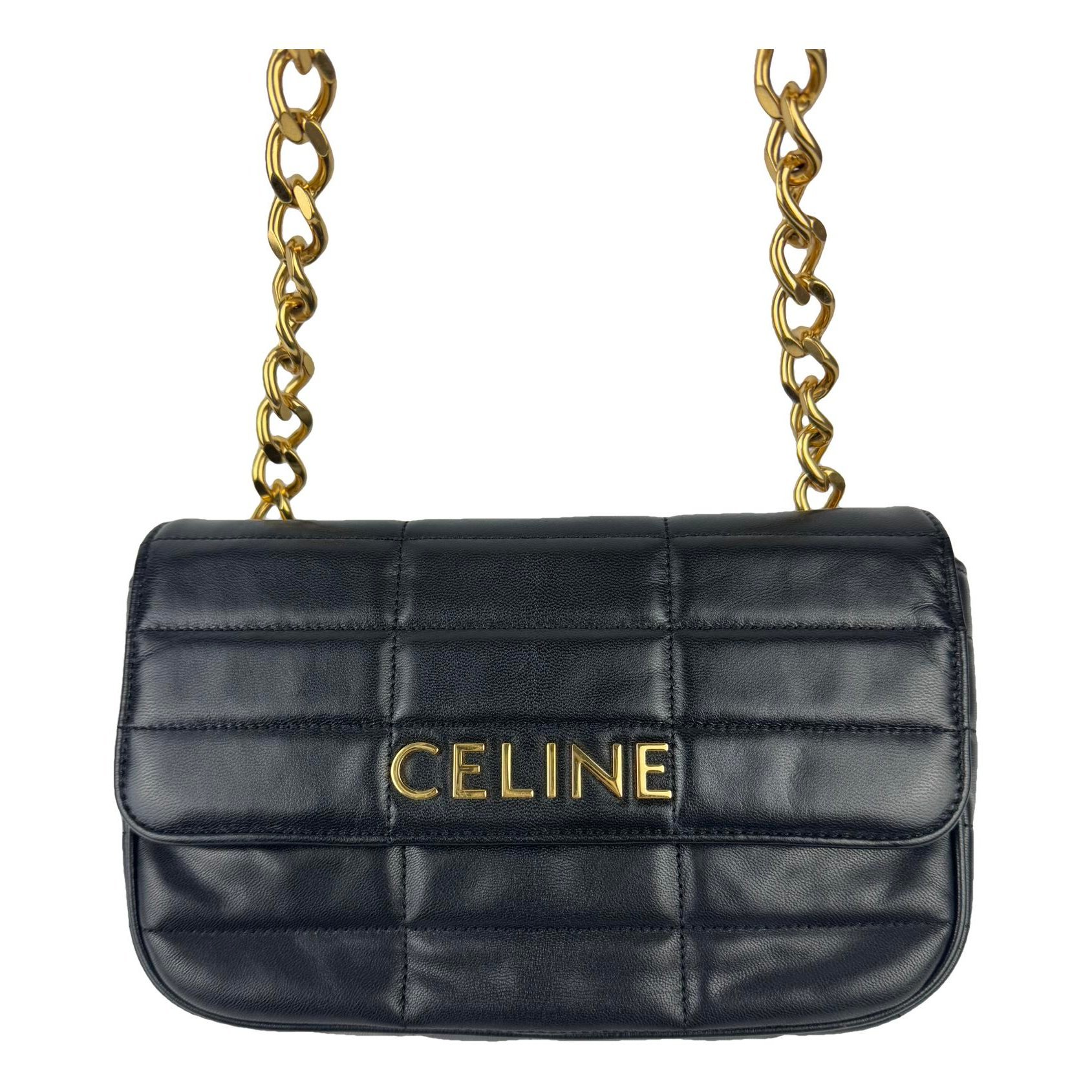 Triomphe leather handbag