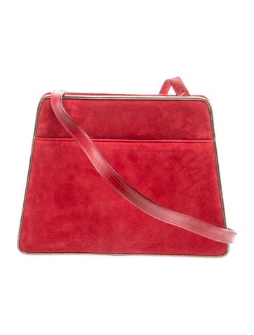 Suede Crossbody Bag