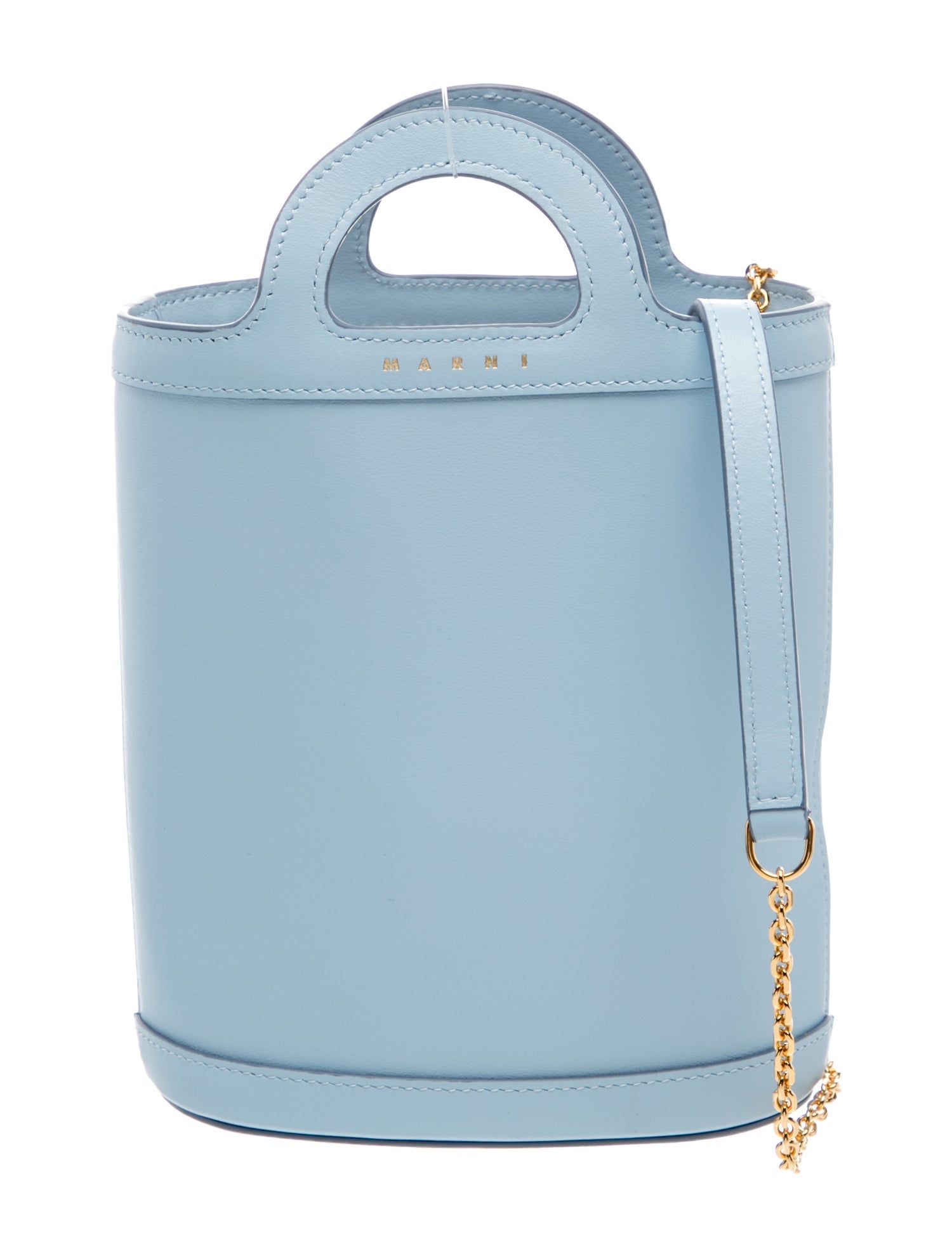 Marni Leather Top Handle Bag