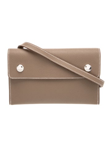 2025 Epsom Hermèsnap Wallet w/ Strap