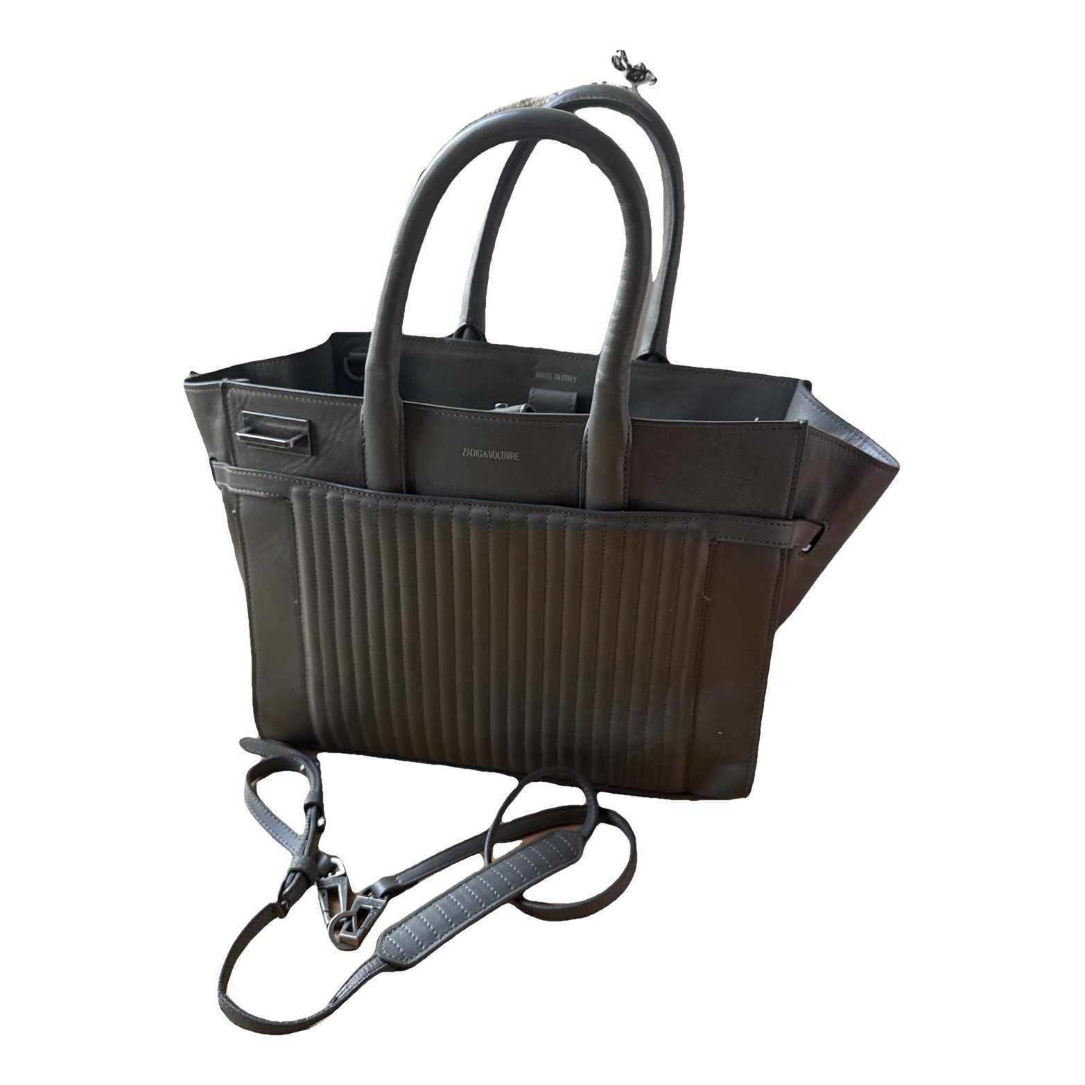 Candide leather tote