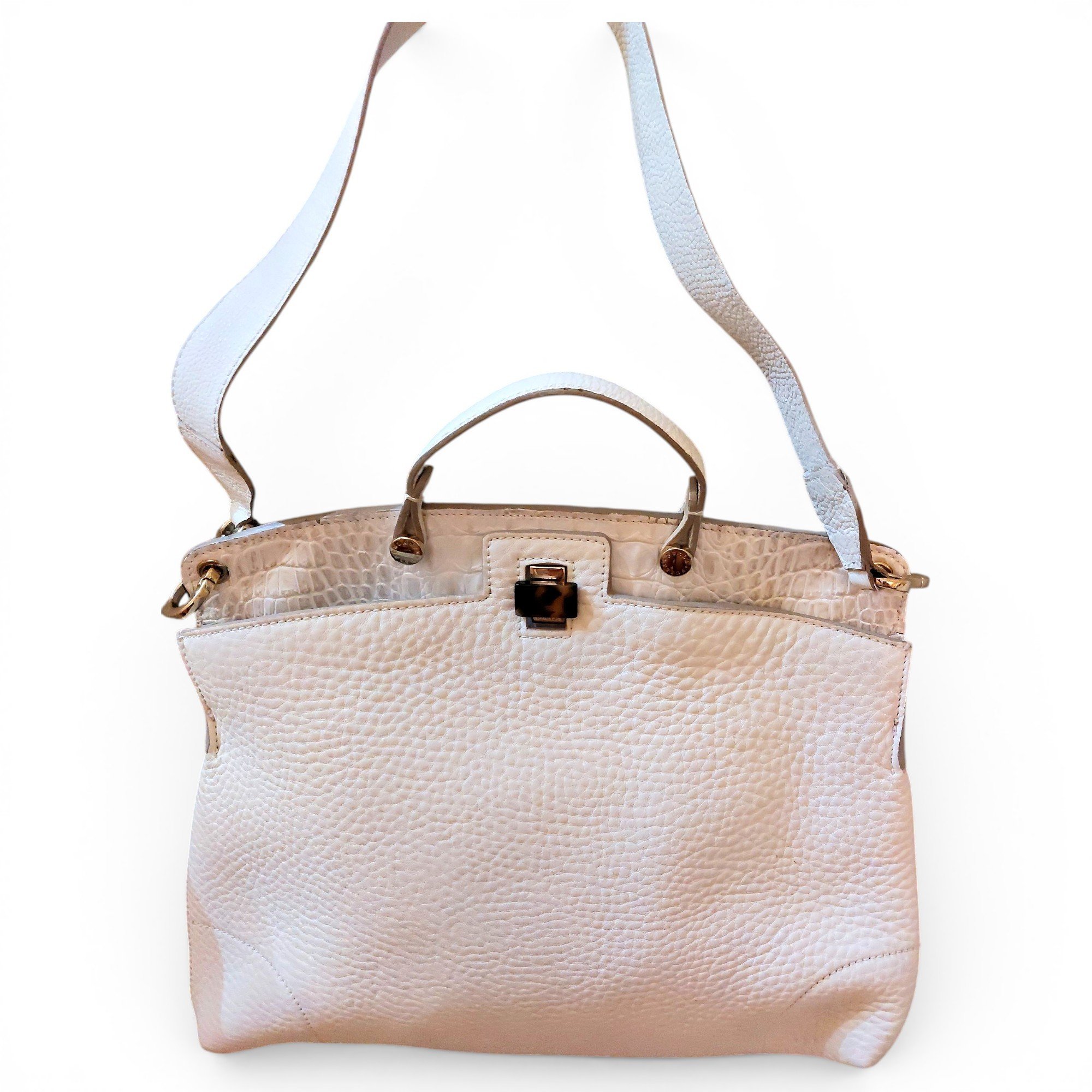Leather handbag