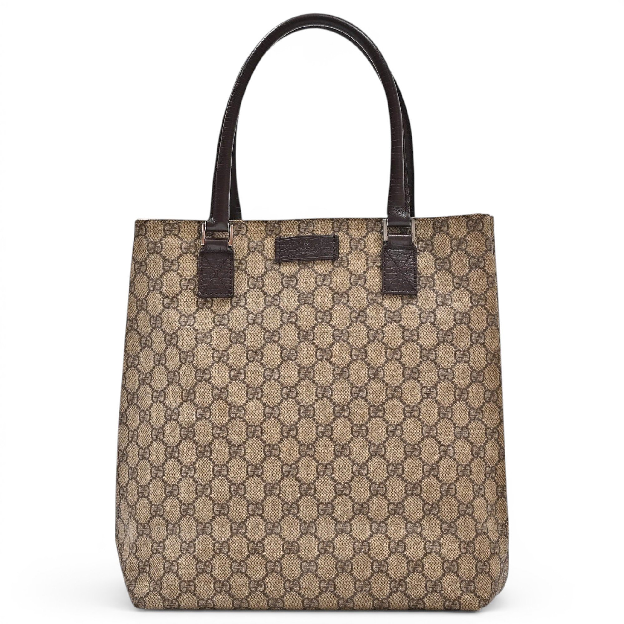 Leather tote