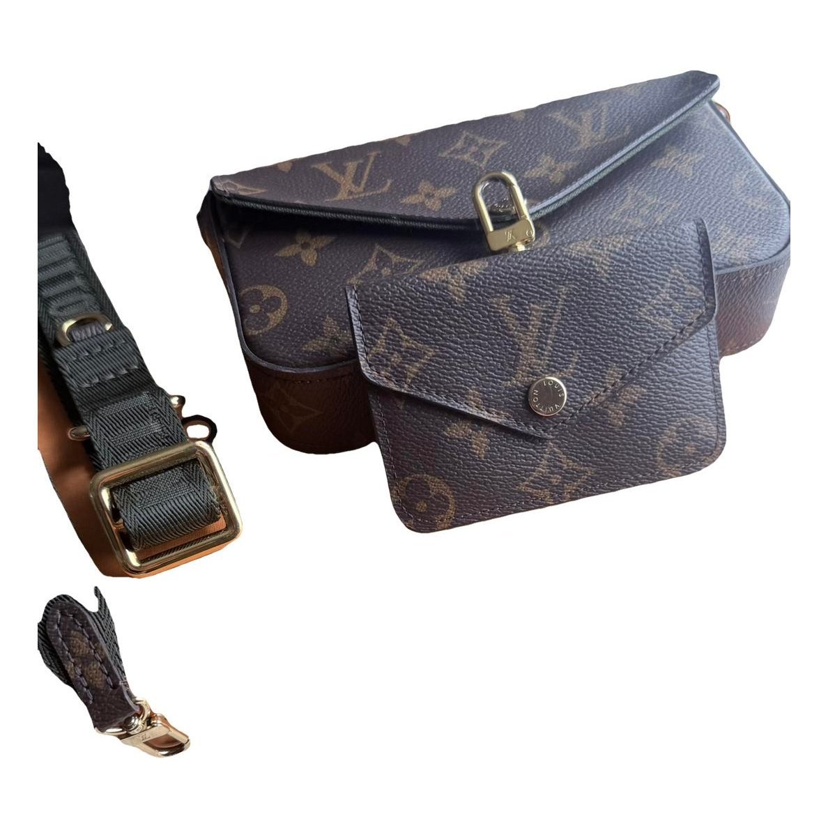 Félicie Strap & Go cloth crossbody bag