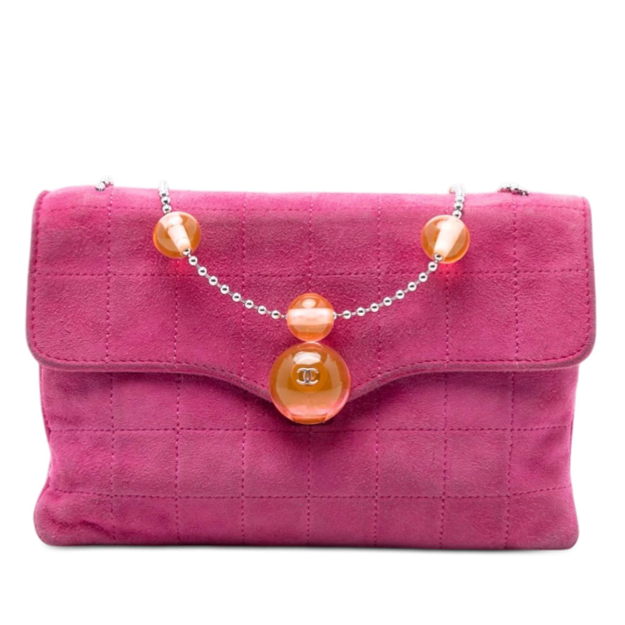 Wallet On Chain Boy Half Flap leather handbag