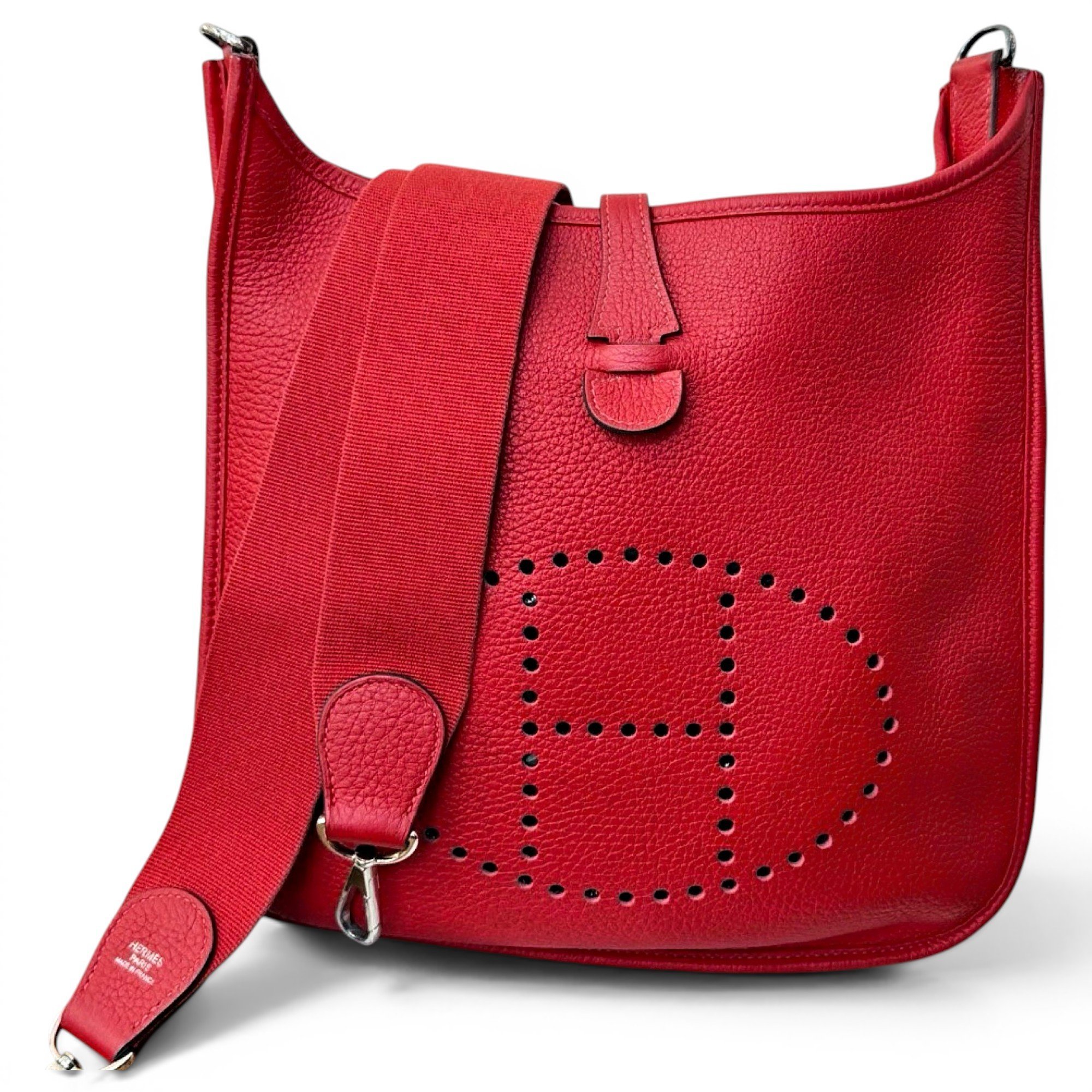 Evelyne leather crossbody bag