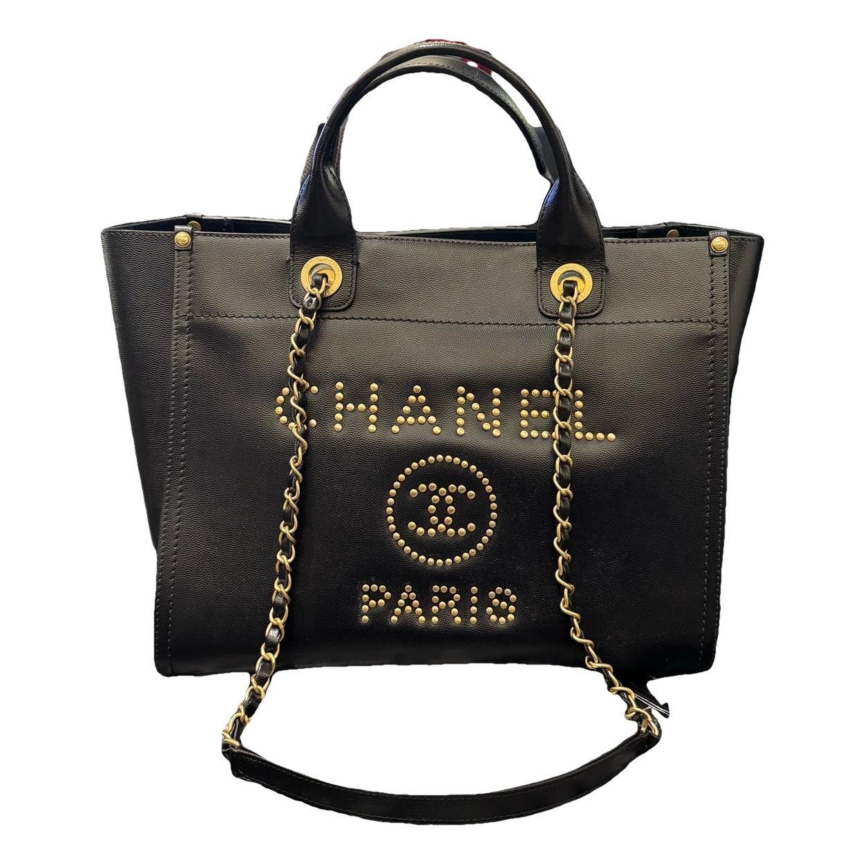Deauville leather tote