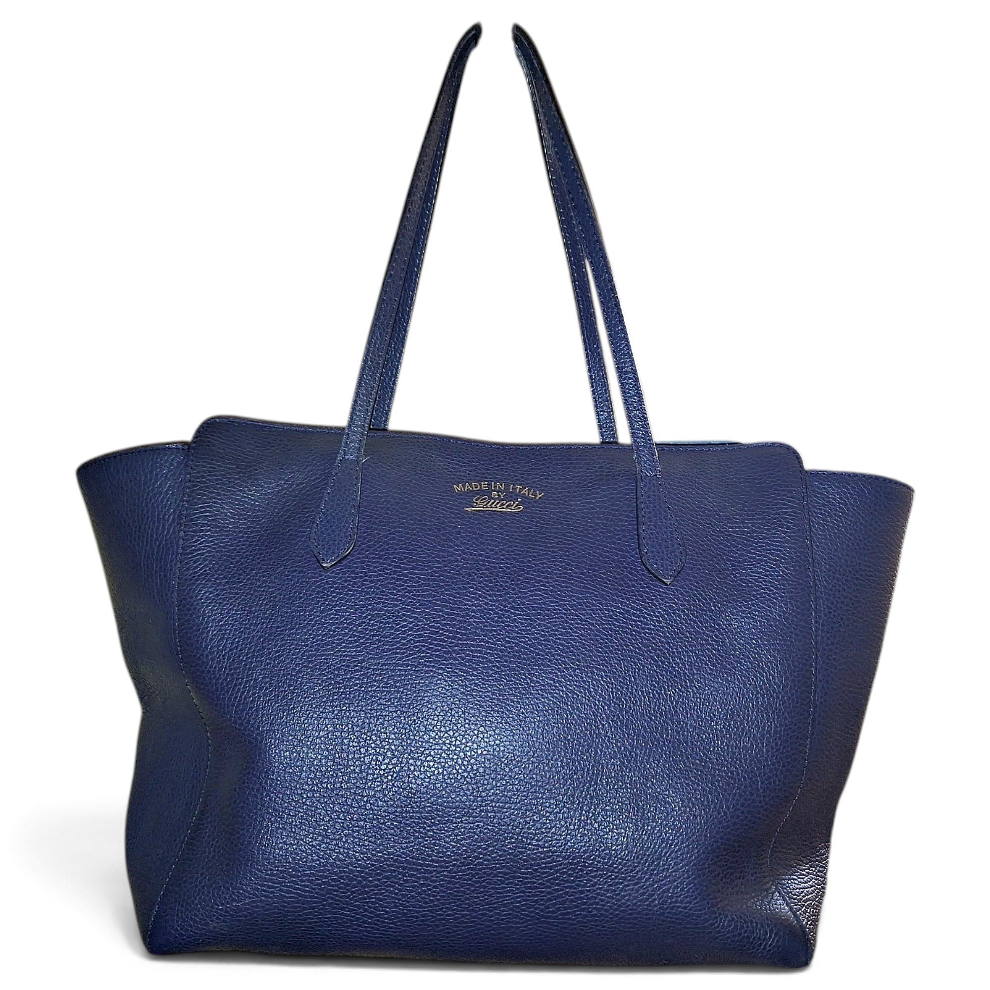 Swing leather handbag
