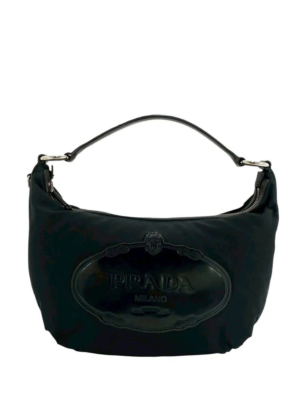 2000-2015 Canapa Logo Tessuto hobo bag