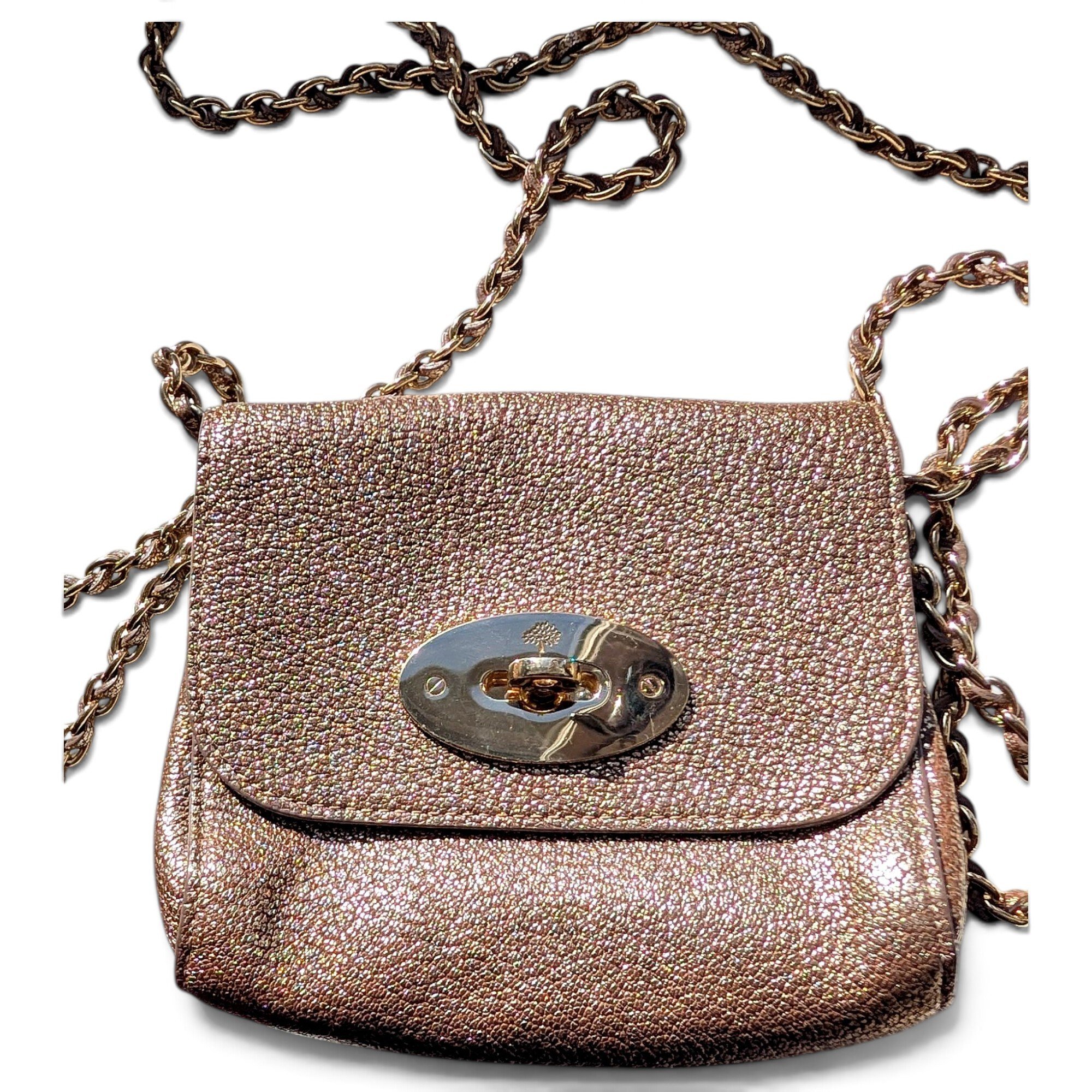 Mulberry Lily leather crossbody bag