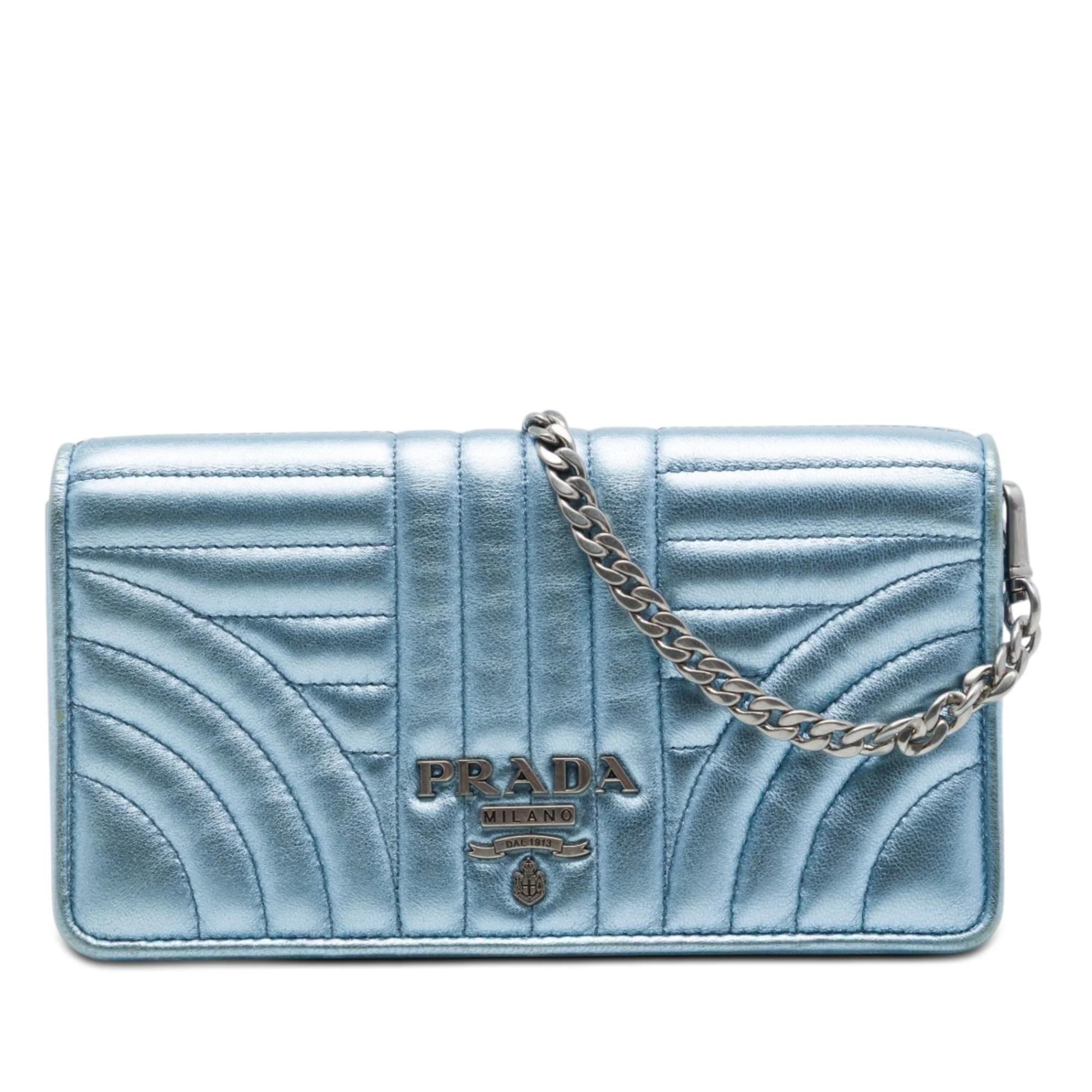 Diagramme leather crossbody bag