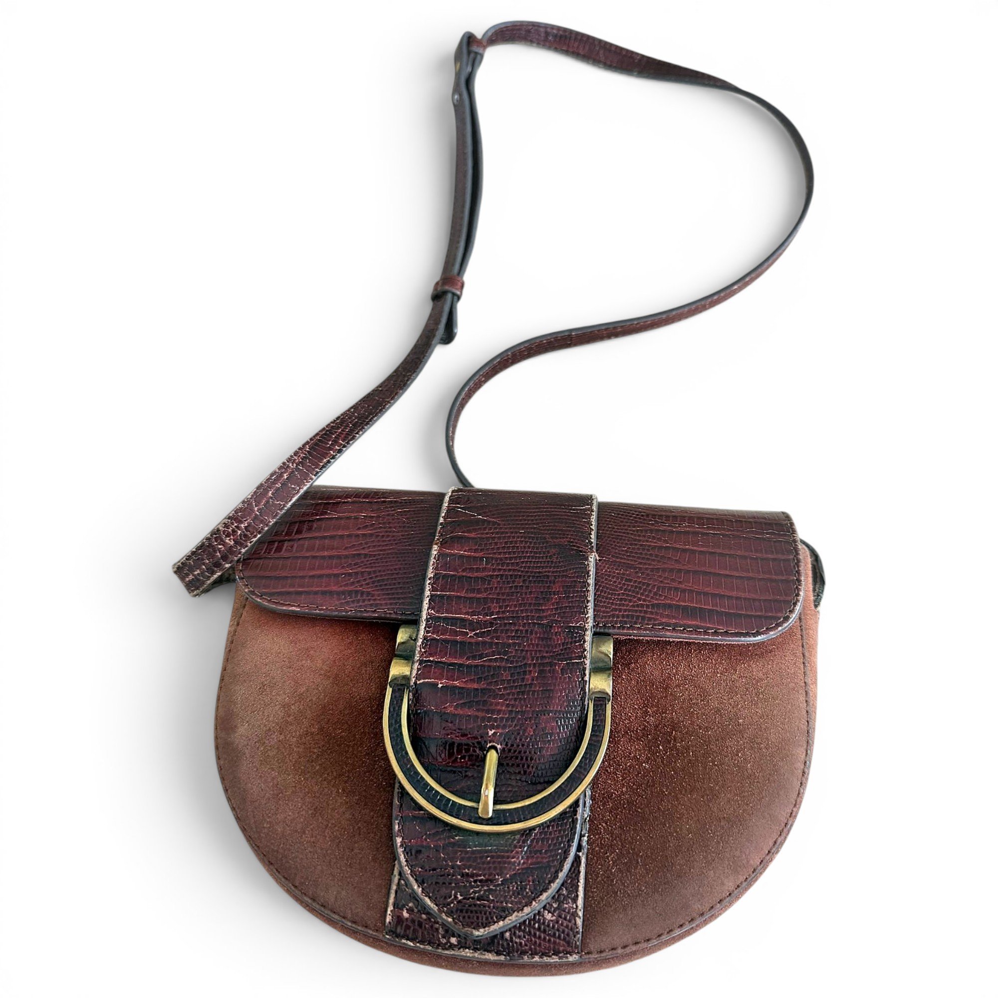 Claude leather crossbody bag