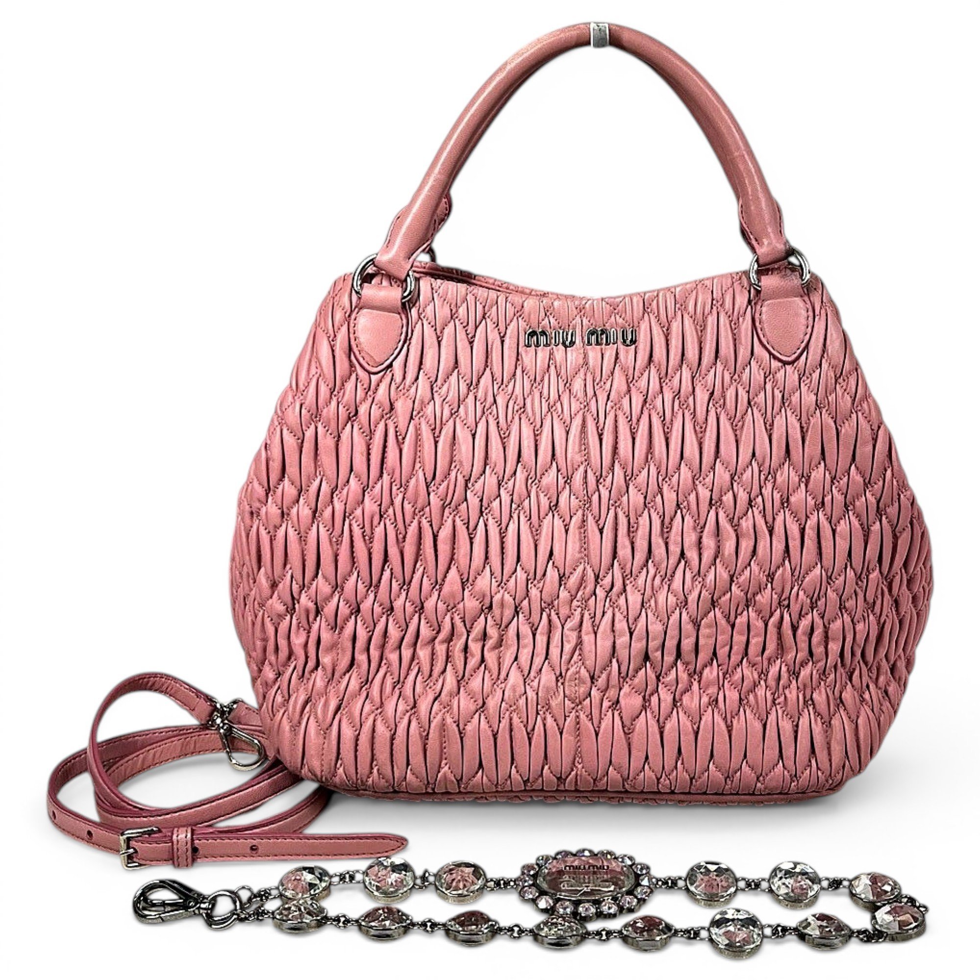 Leather handbag