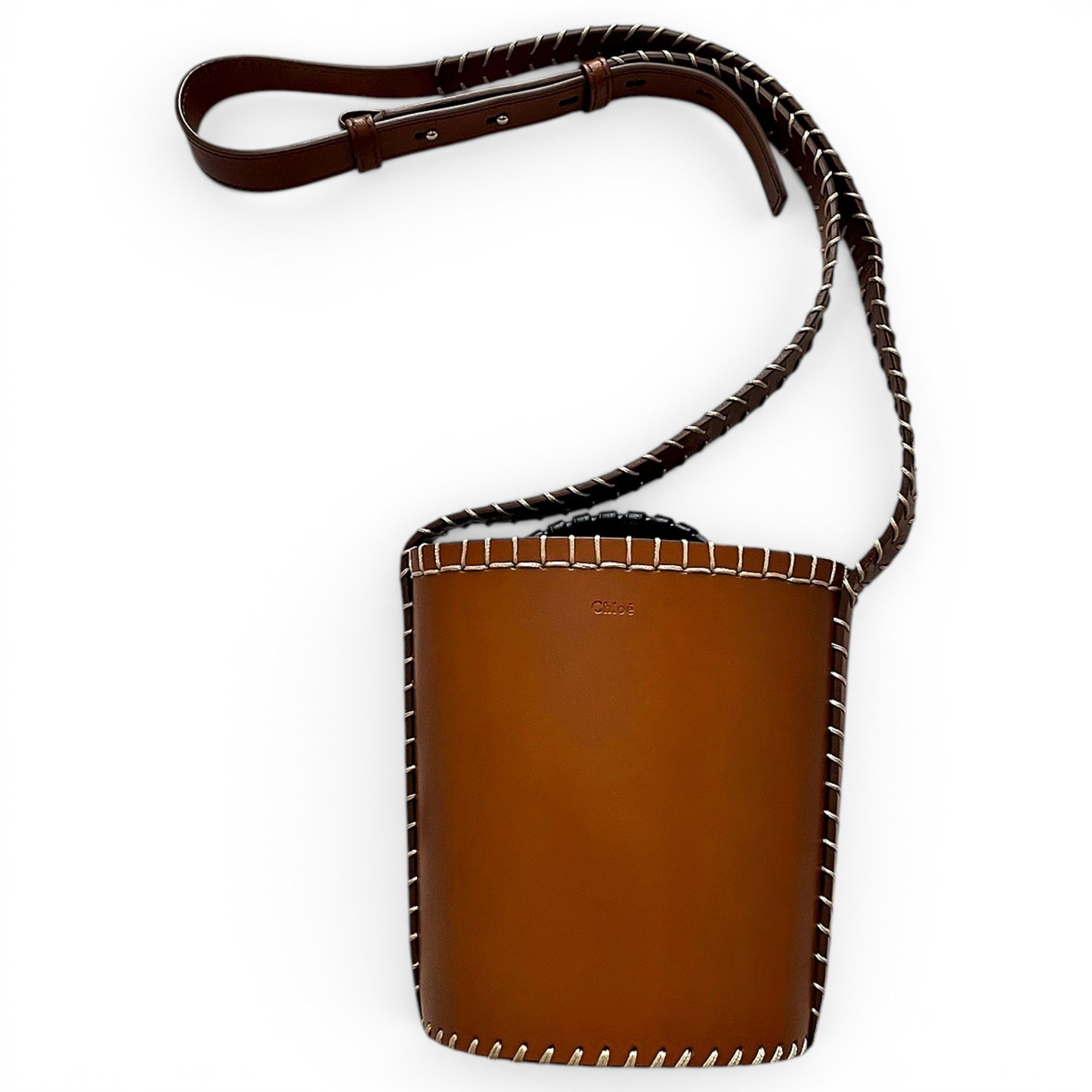 Leather crossbody bag
