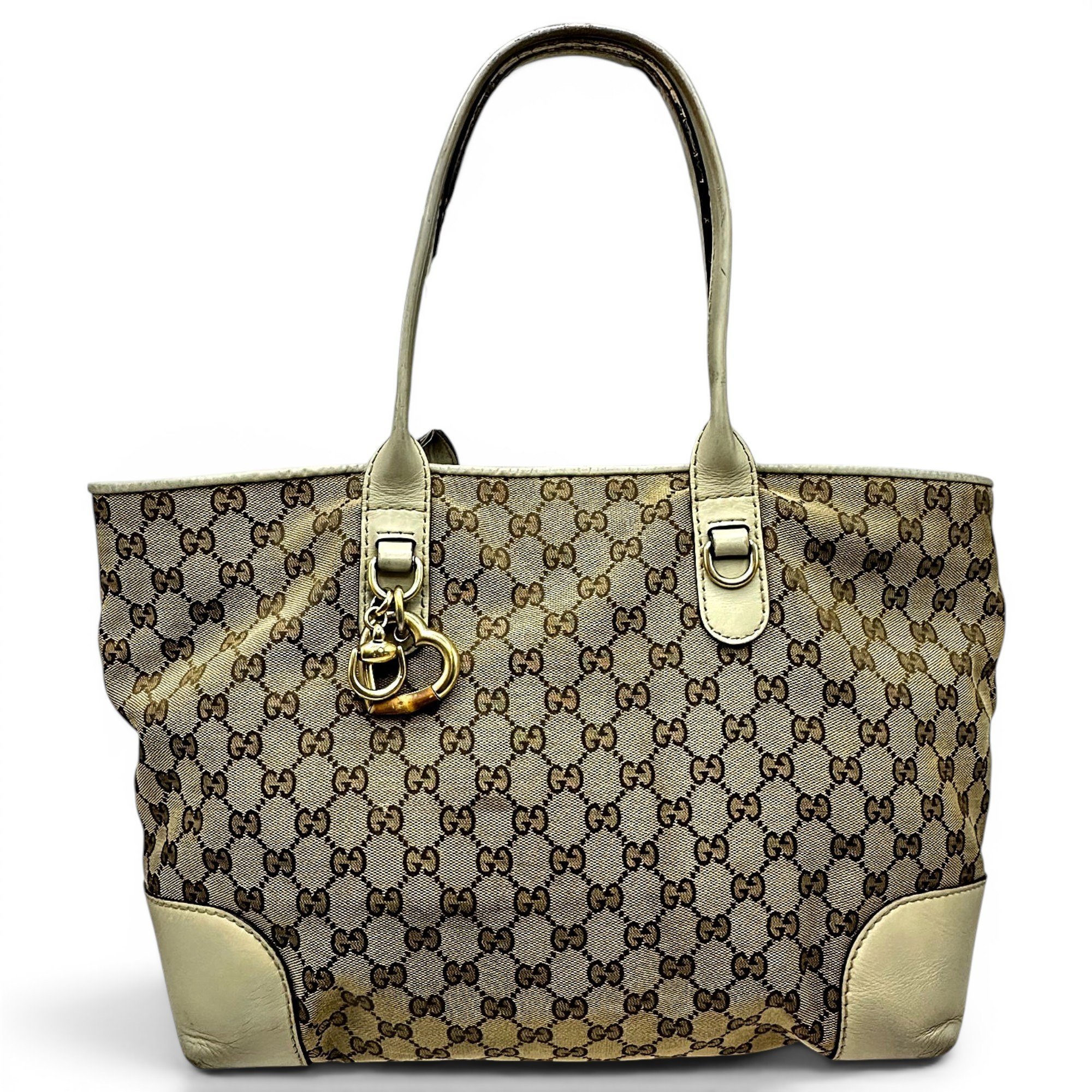 Leather tote