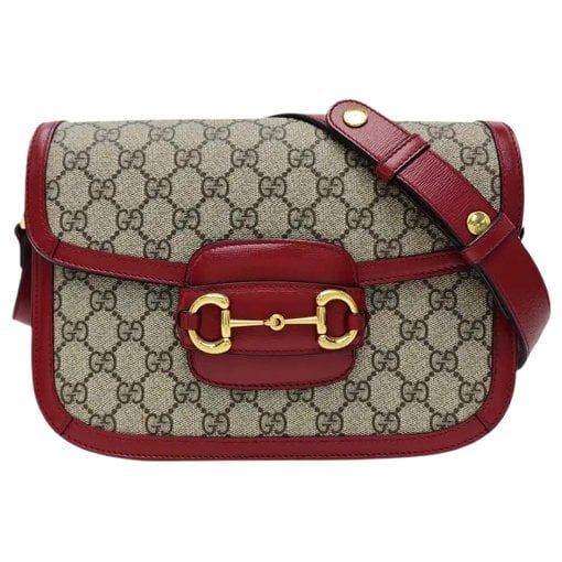 Handle Horsebit 1955 leather handbag