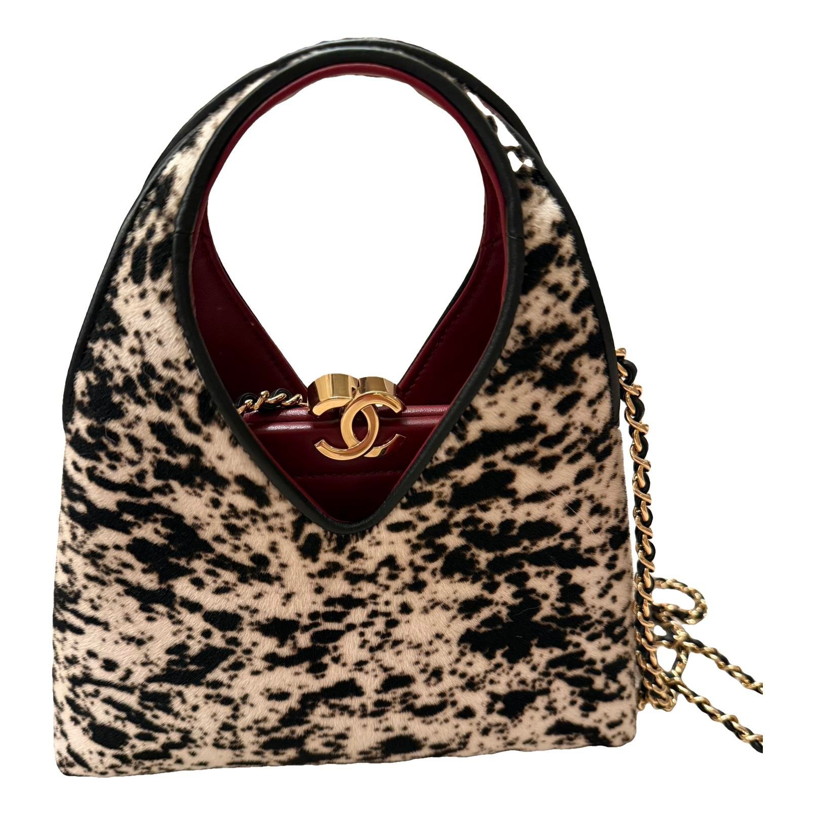 Pony-style calfskin handbag