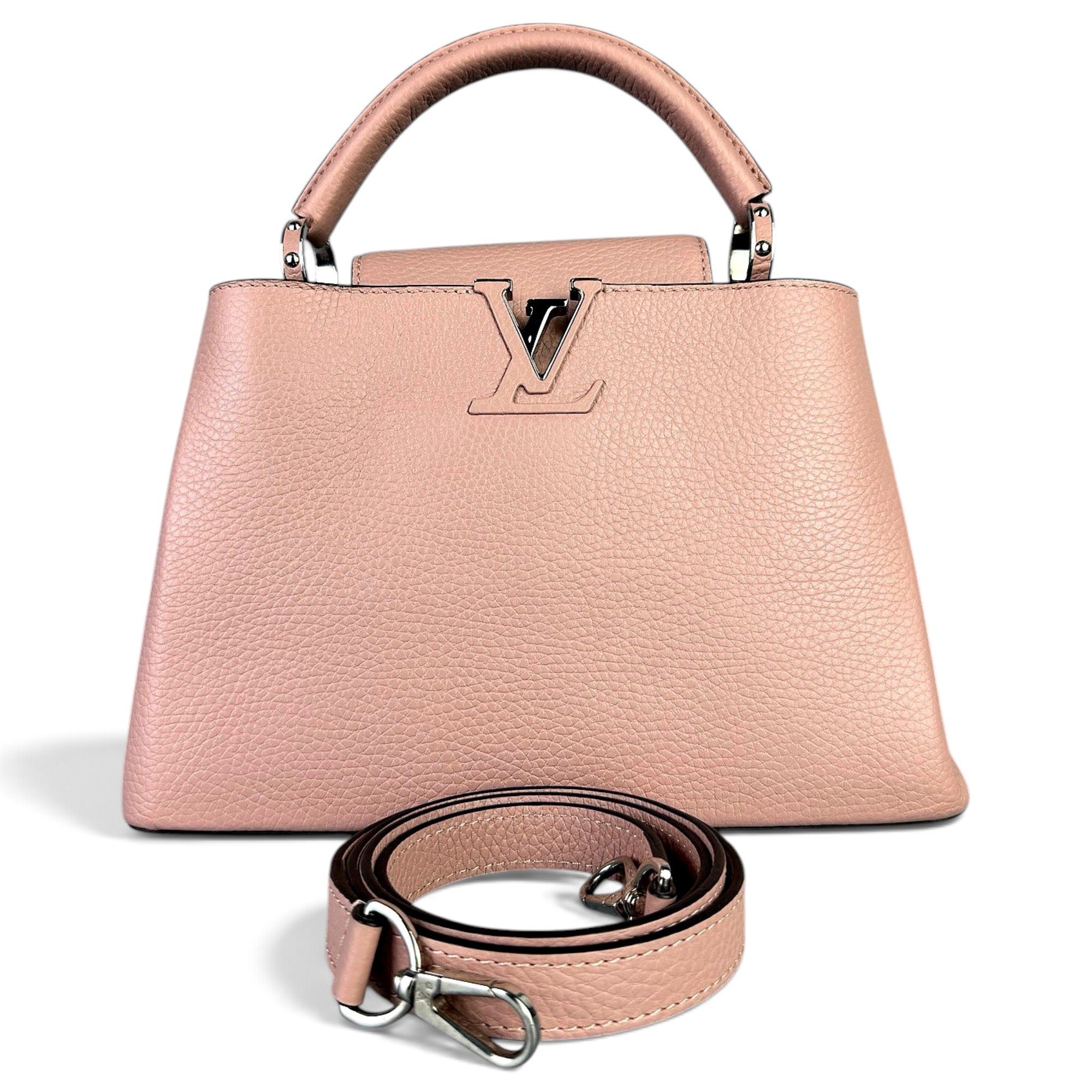 Capucines leather handbag