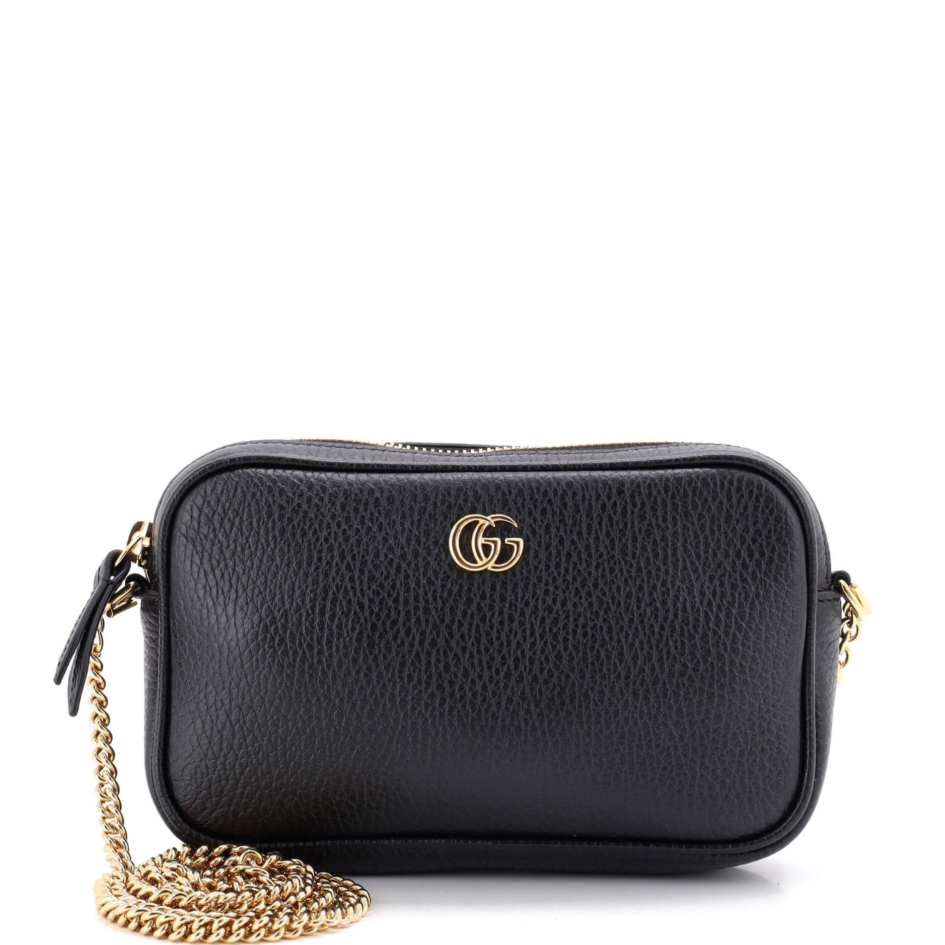 GG Marmont Crossbody Bag Leather Mini