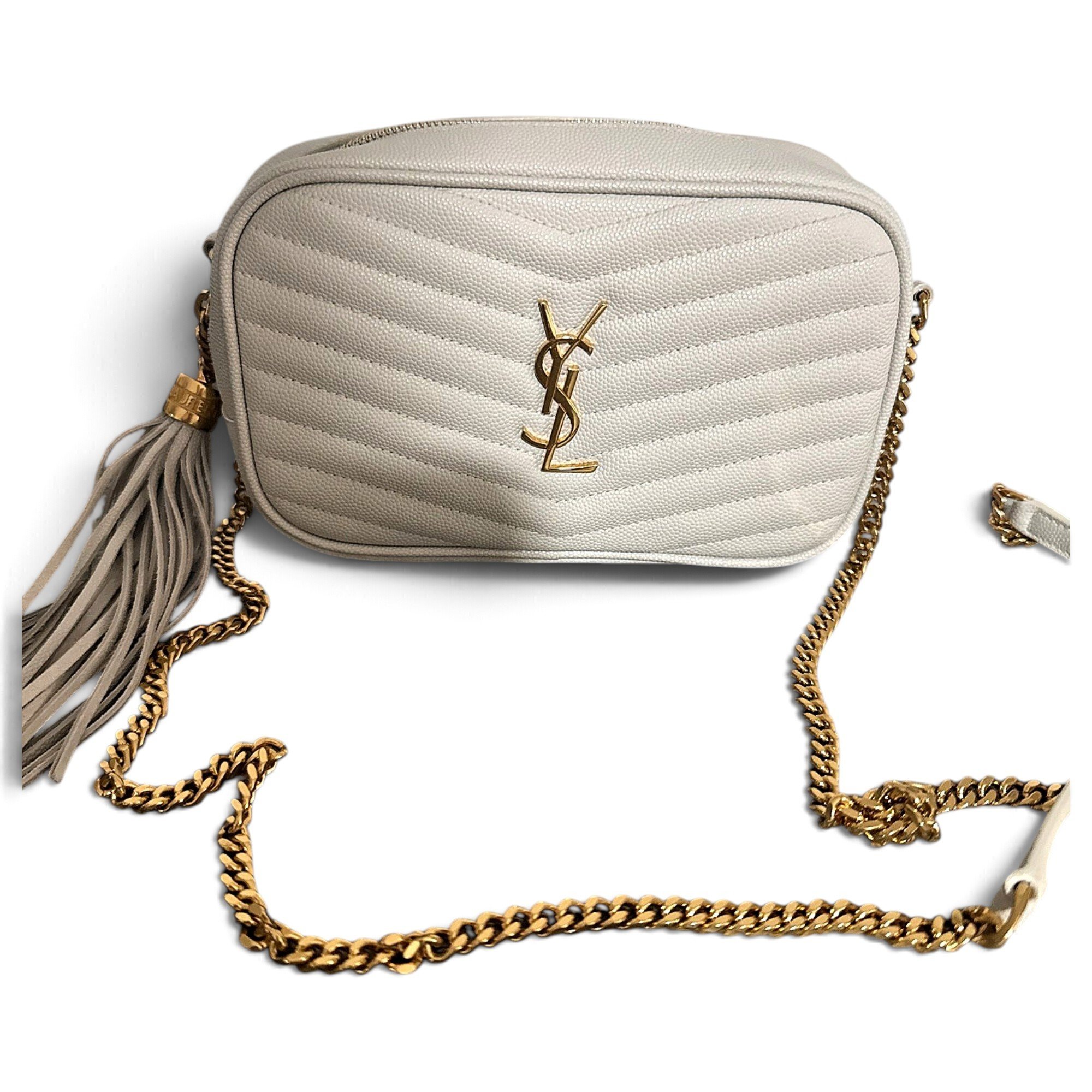 Lou leather crossbody bag