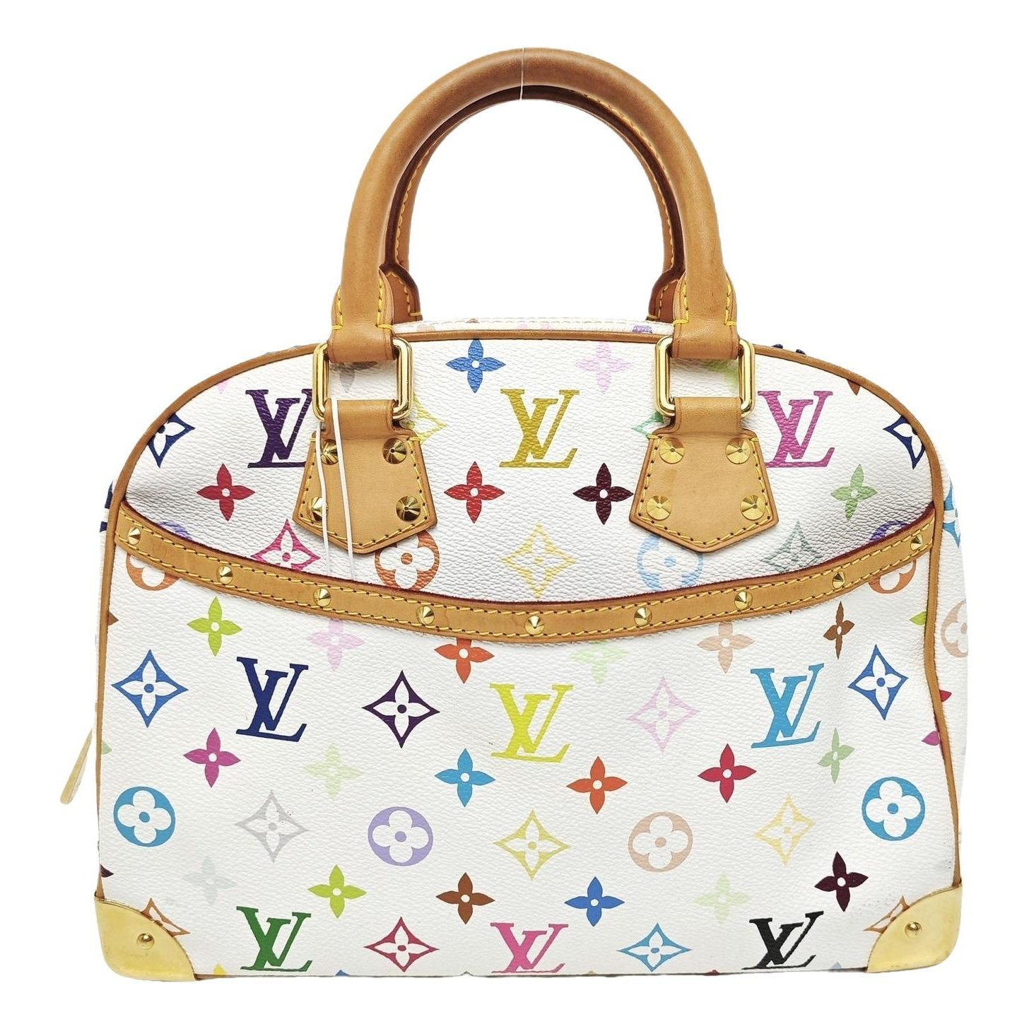 Deauville leather handbag