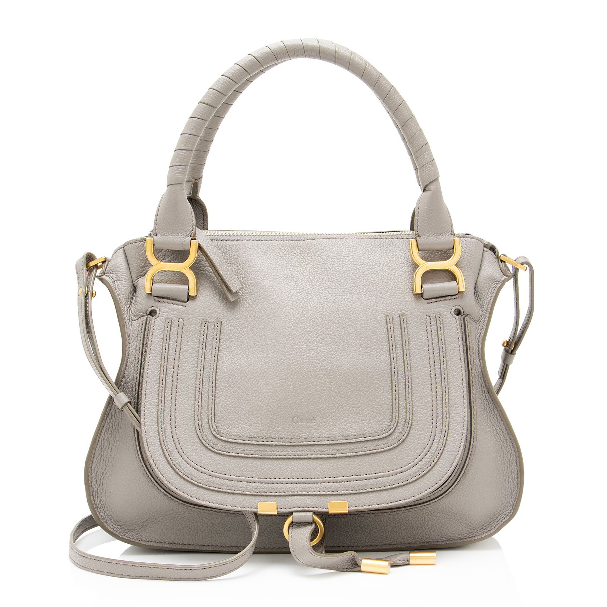 Marcie leather satchel