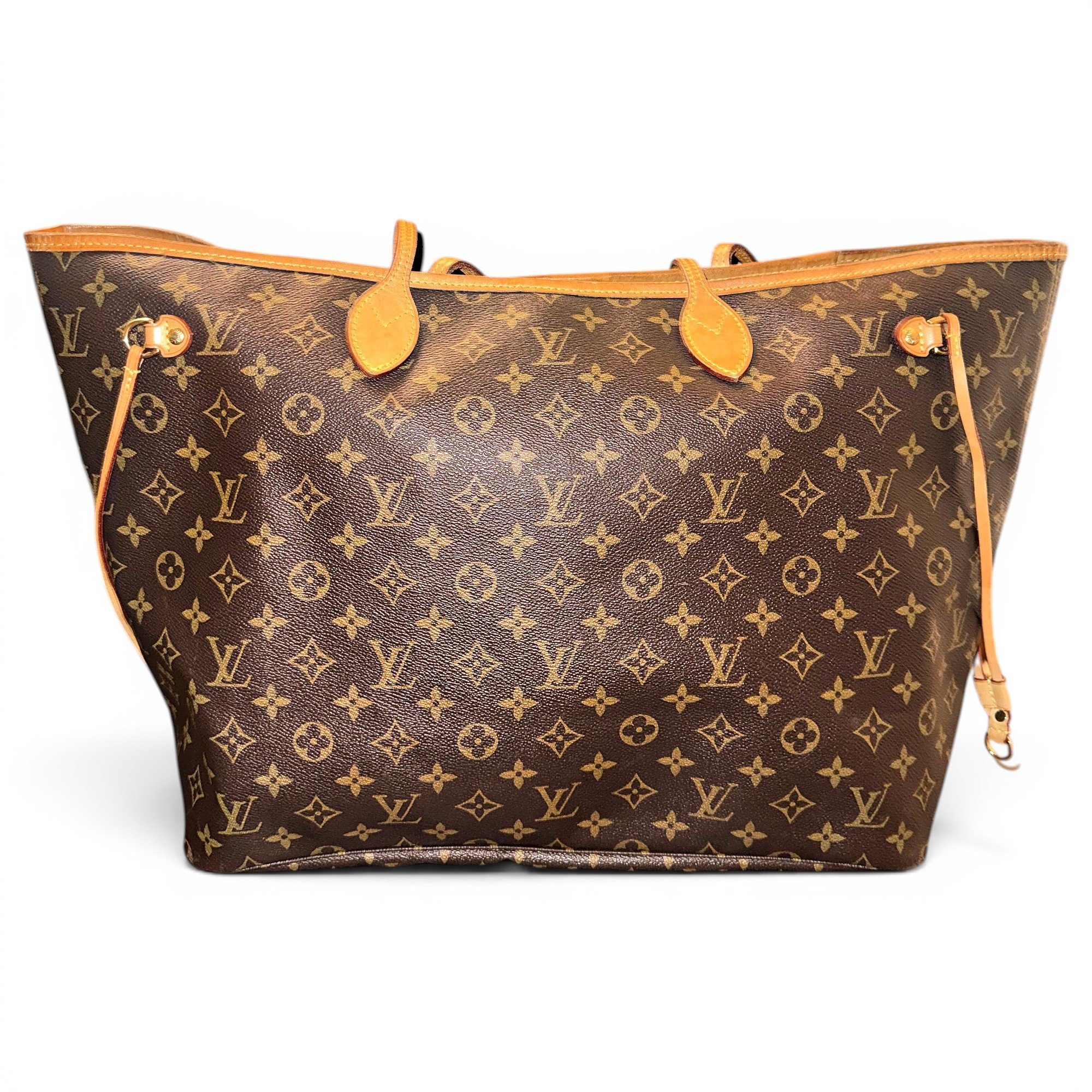 Neverfull leather tote