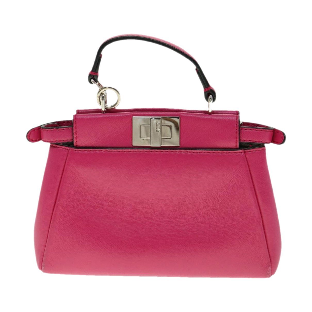 Peekaboo leather handbag