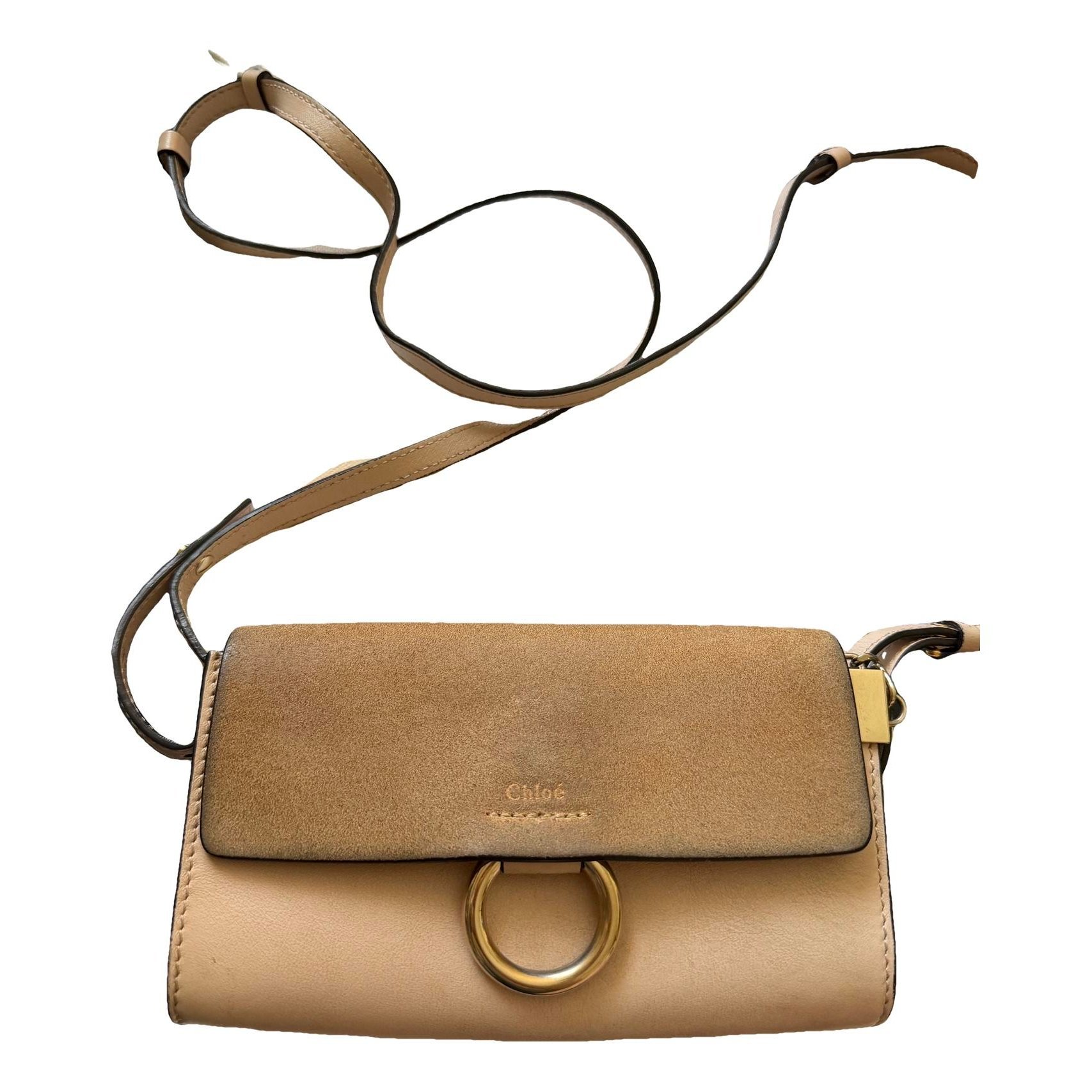 Faye leather crossbody bag