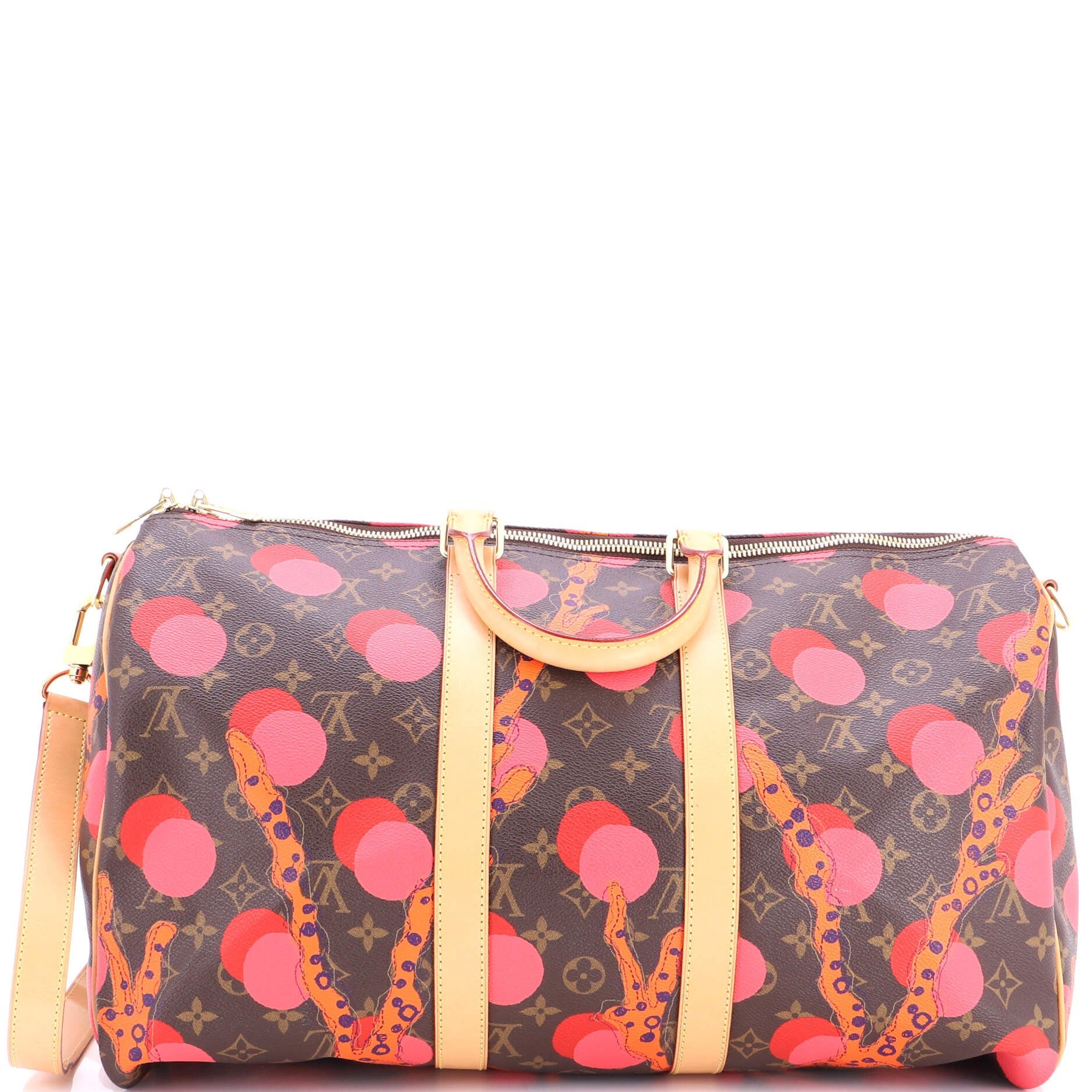 Keepall Bandouliere Bag Limited Edition Monogram Ramages 45
