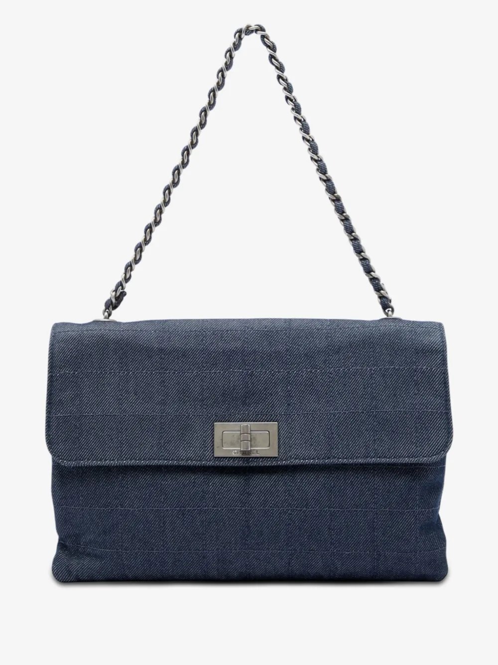 2000-2002 Chocolate Bar Denim Reissue 2.55 Flap shoulder bag