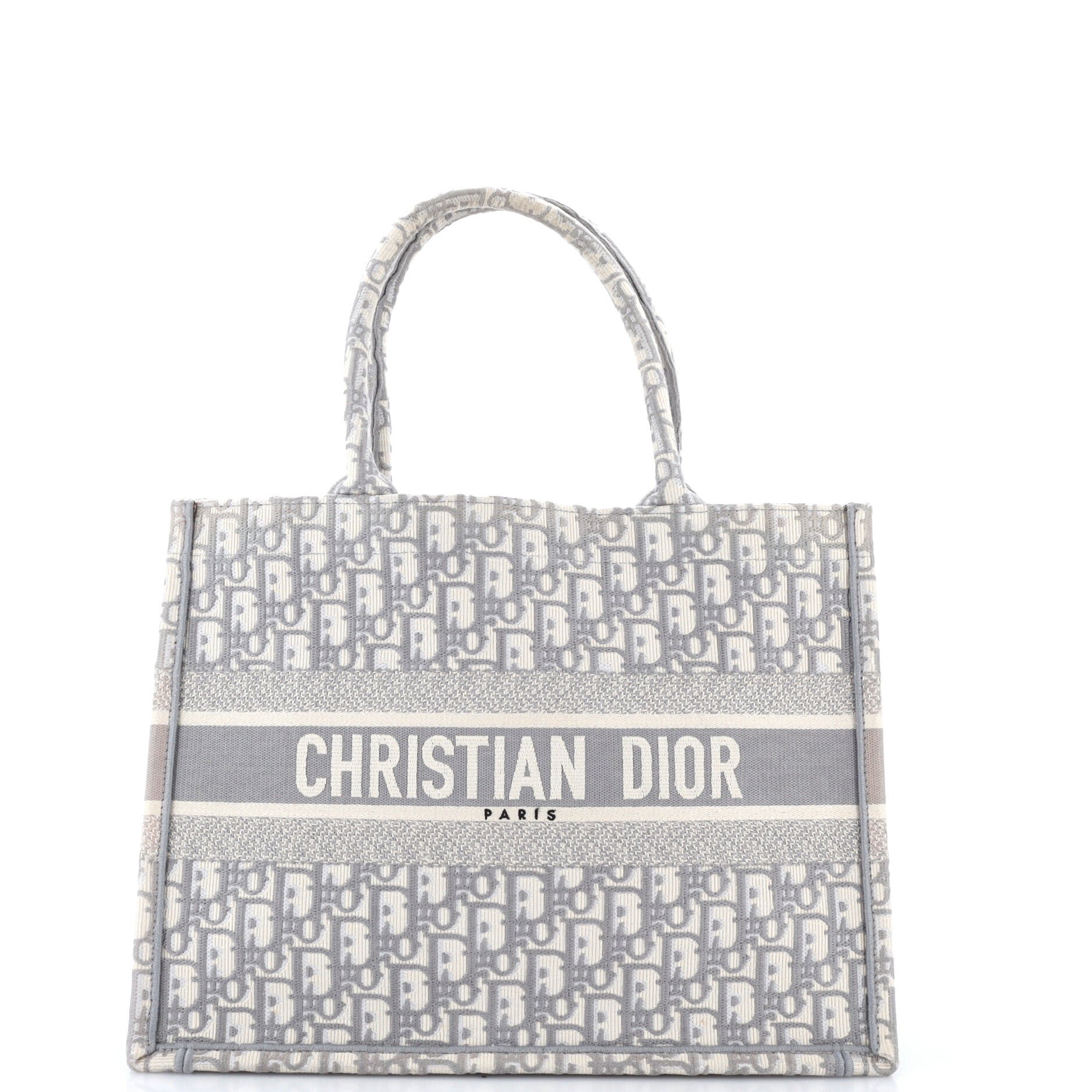 Book Tote Oblique Canvas Medium