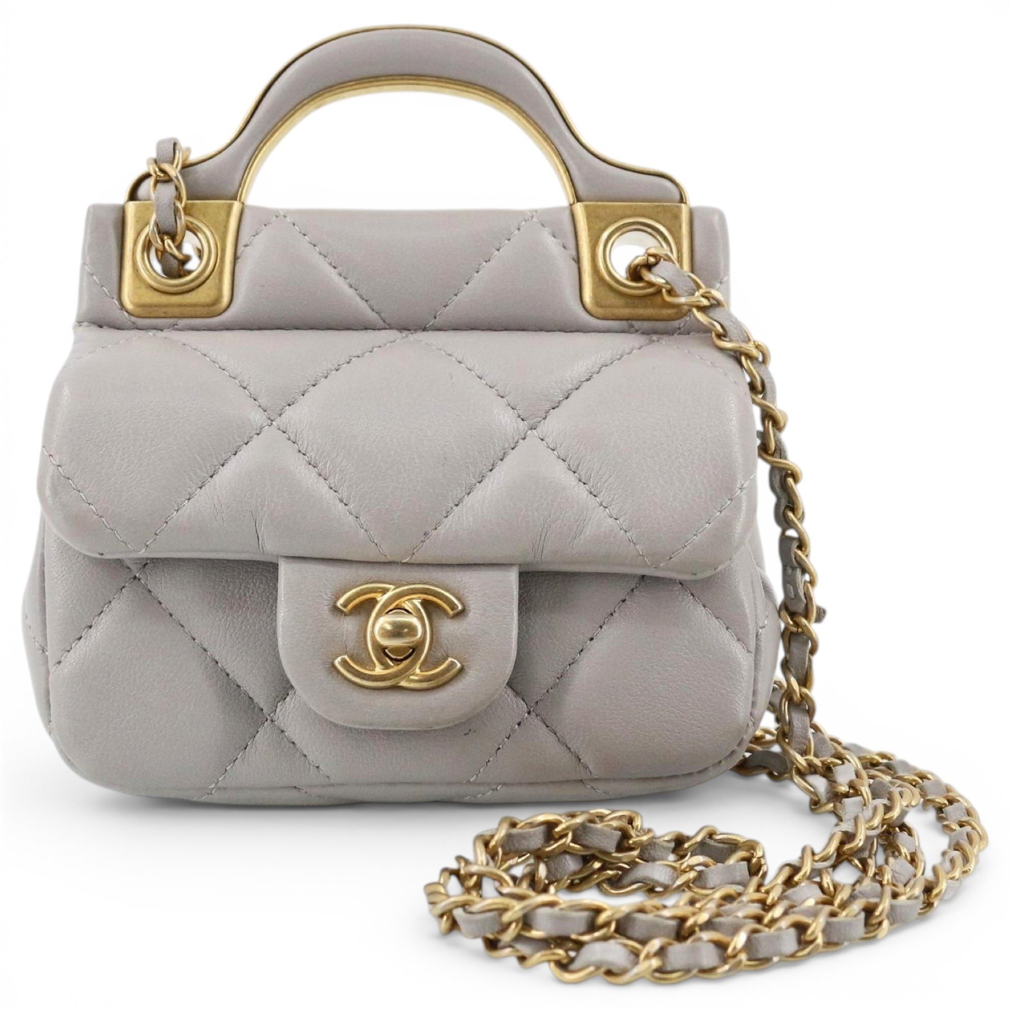 Coco Handle leather handbag
