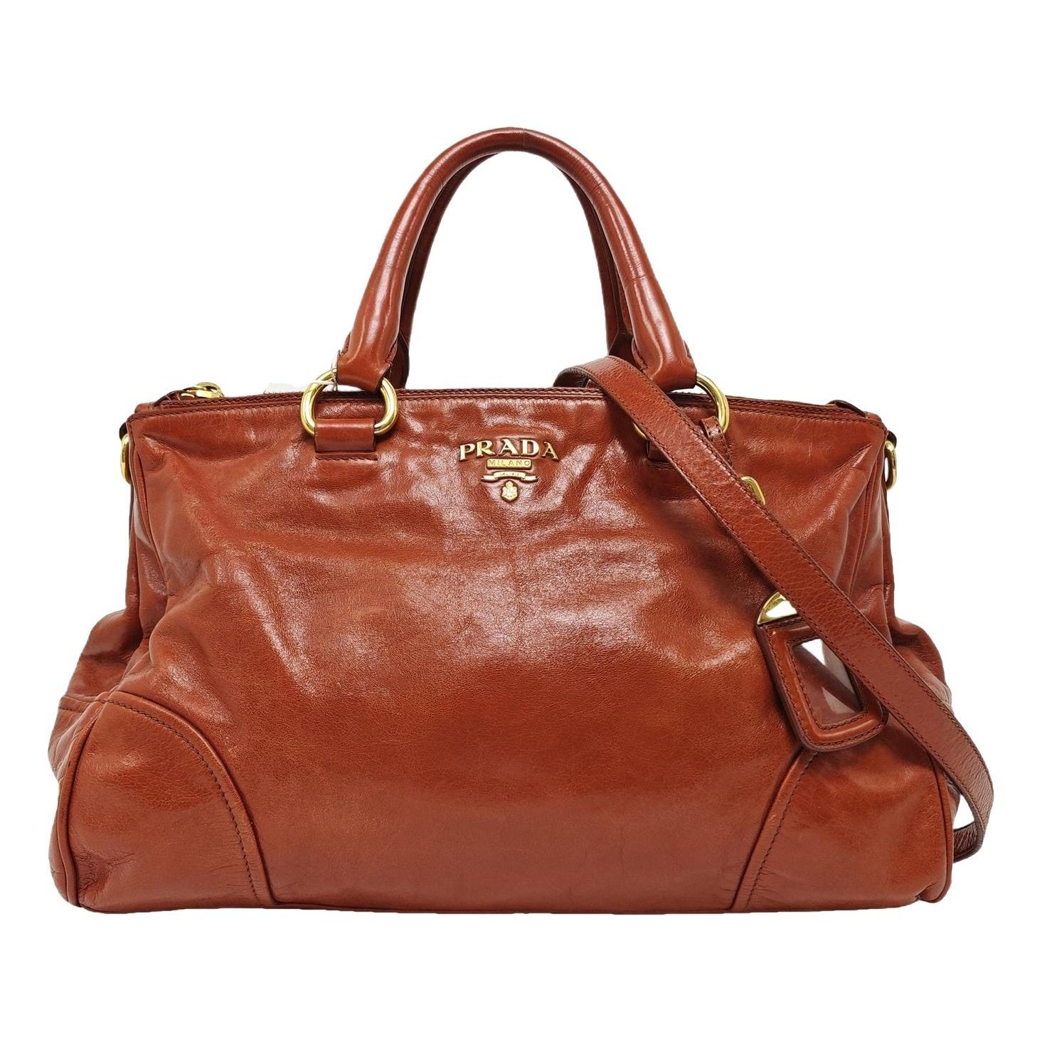 Leather handbag