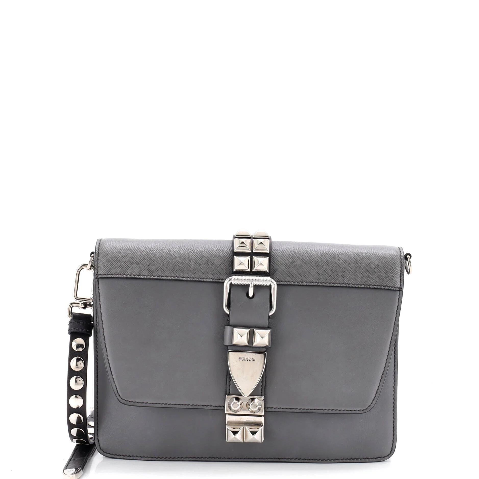 Leather crossbody bag