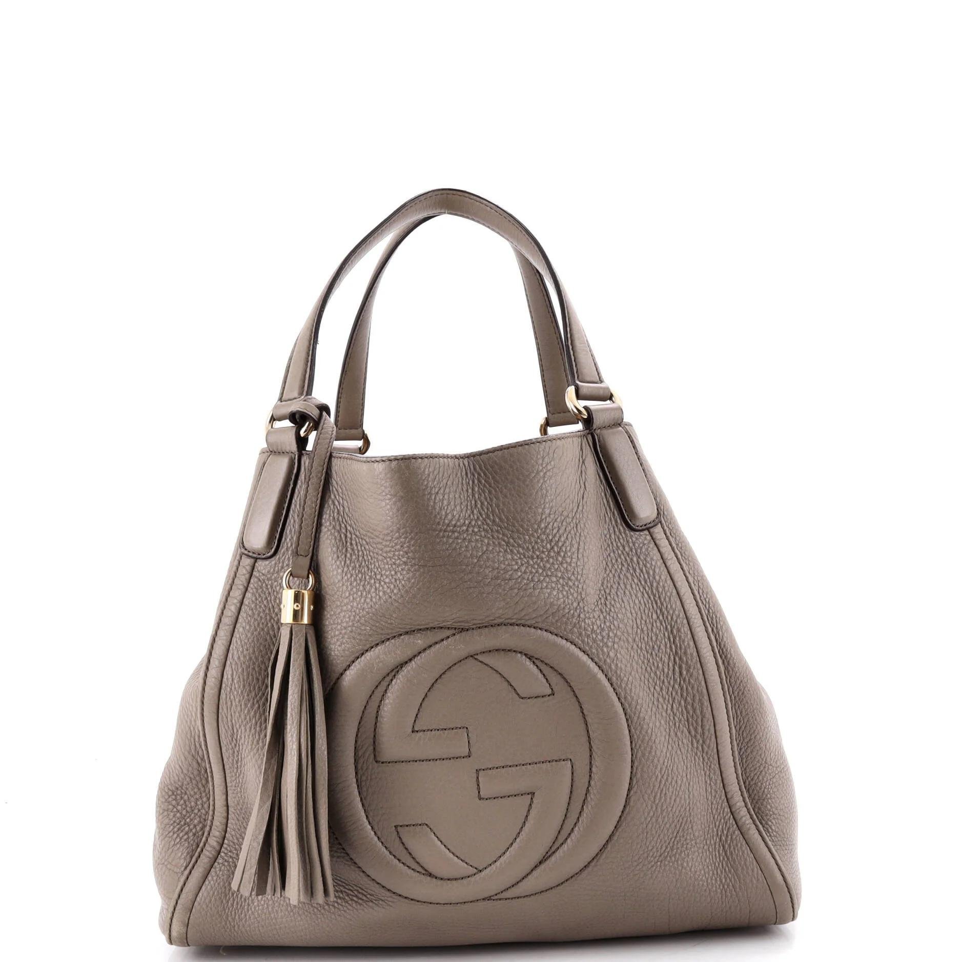 Leather handbag