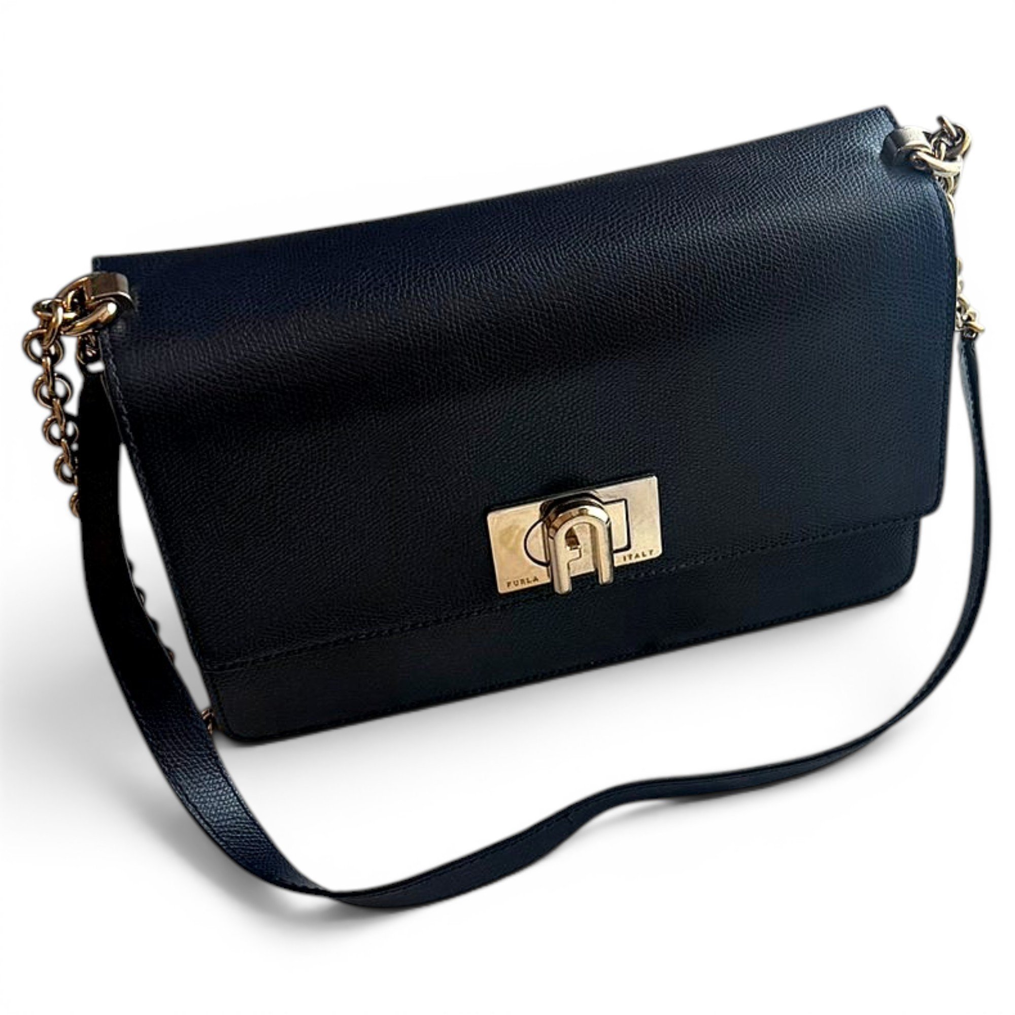 Leather handbag