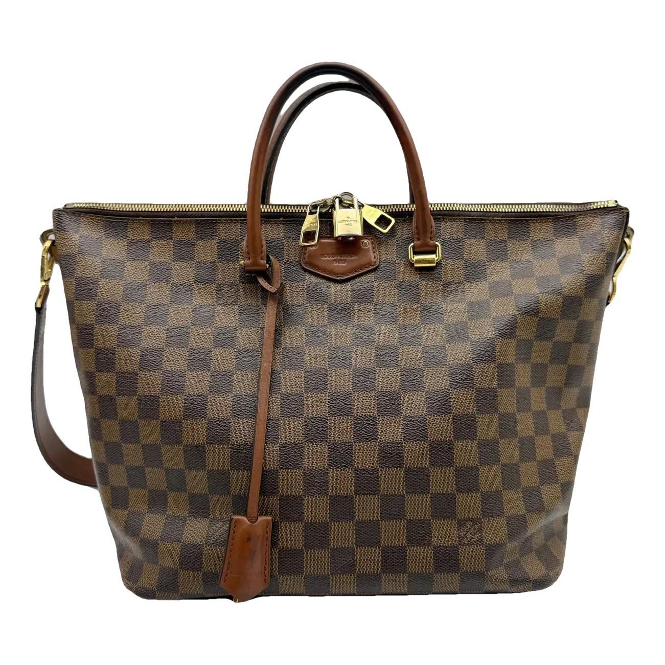 Belmont vinyl handbag