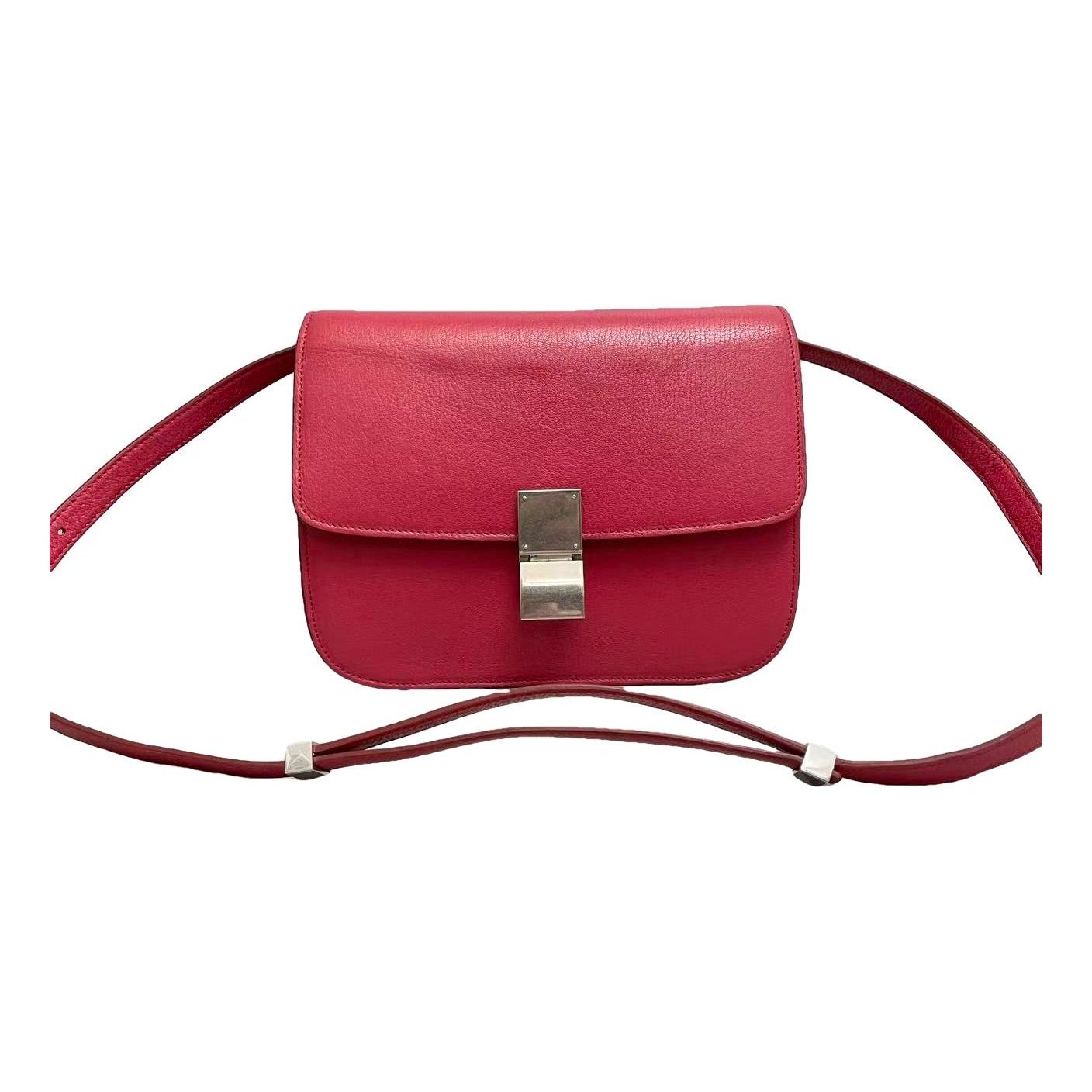 Classic leather handbag
