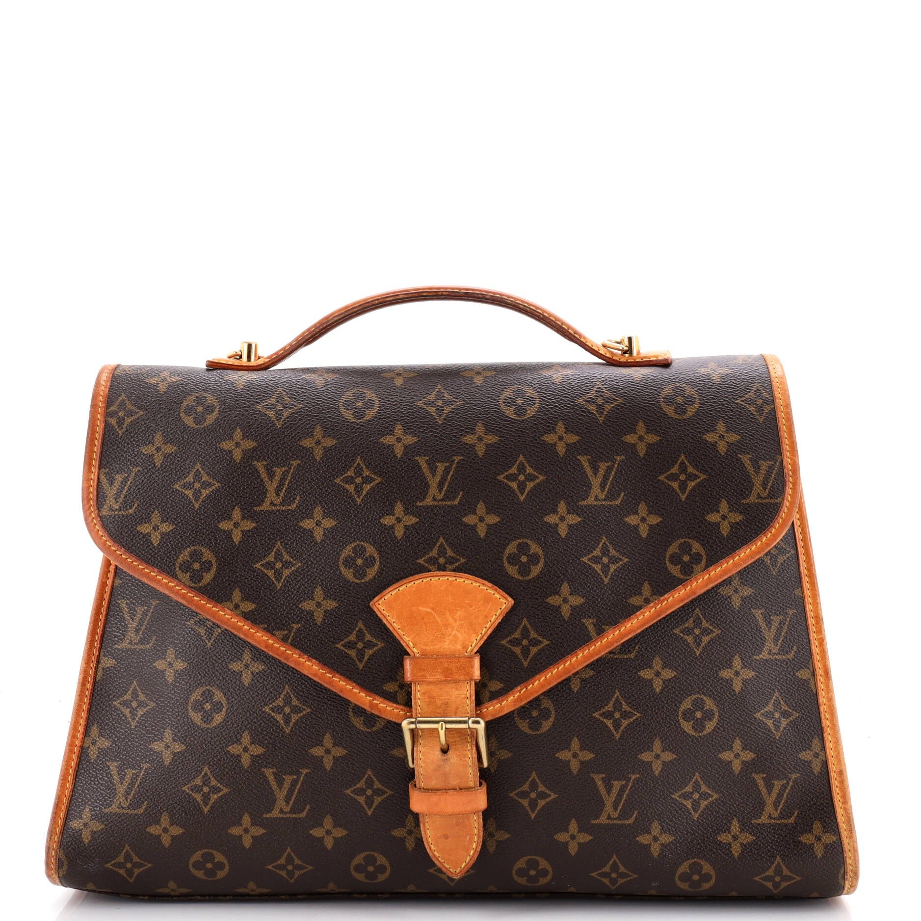 Beverly Briefcase Monogram Canvas GM