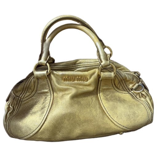 My Miu leather mini bag